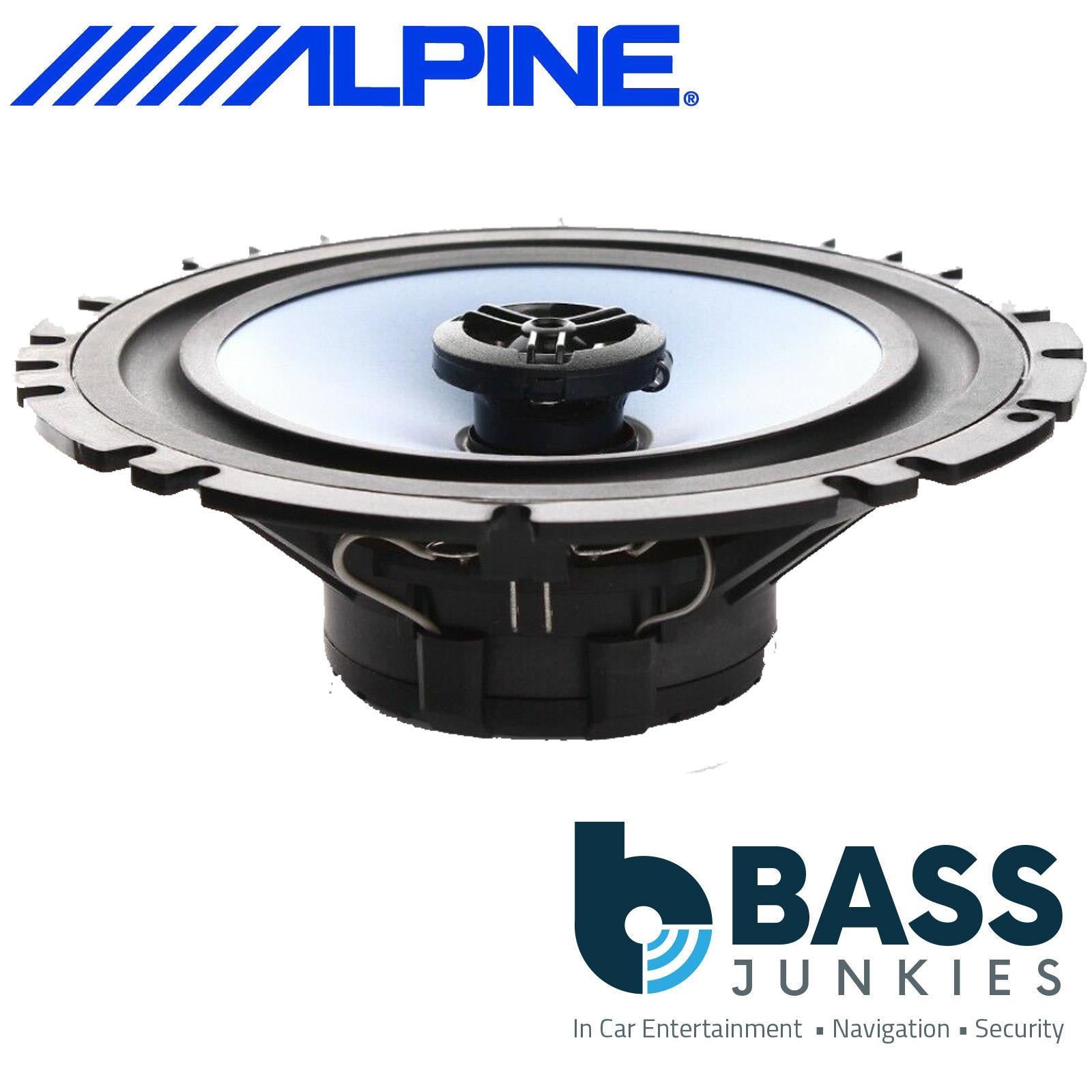 Alpine SXE-17C2 - 17CM 6.5" Inch 440 Watts 2 Way Blue Cone Door Car Speakers