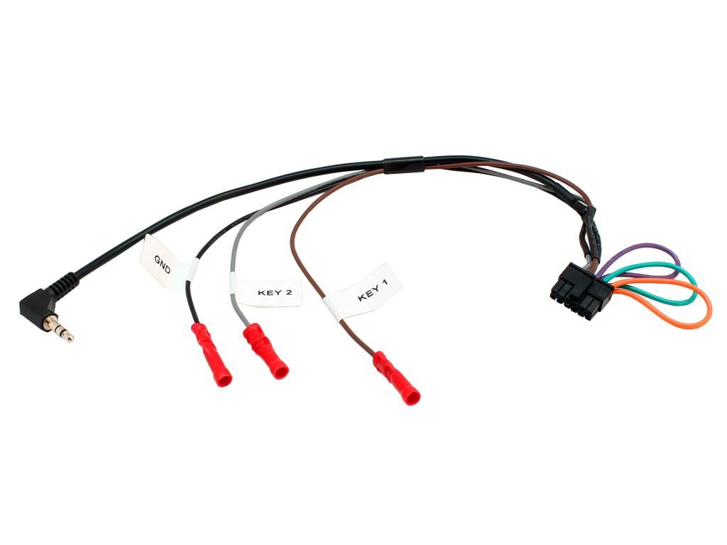 Grundig 6.8" Apple Android Double Din Stereo Fitting Kit + Steering Wheel Stalk Controls to fit Vauxhall Insignia 2008-13