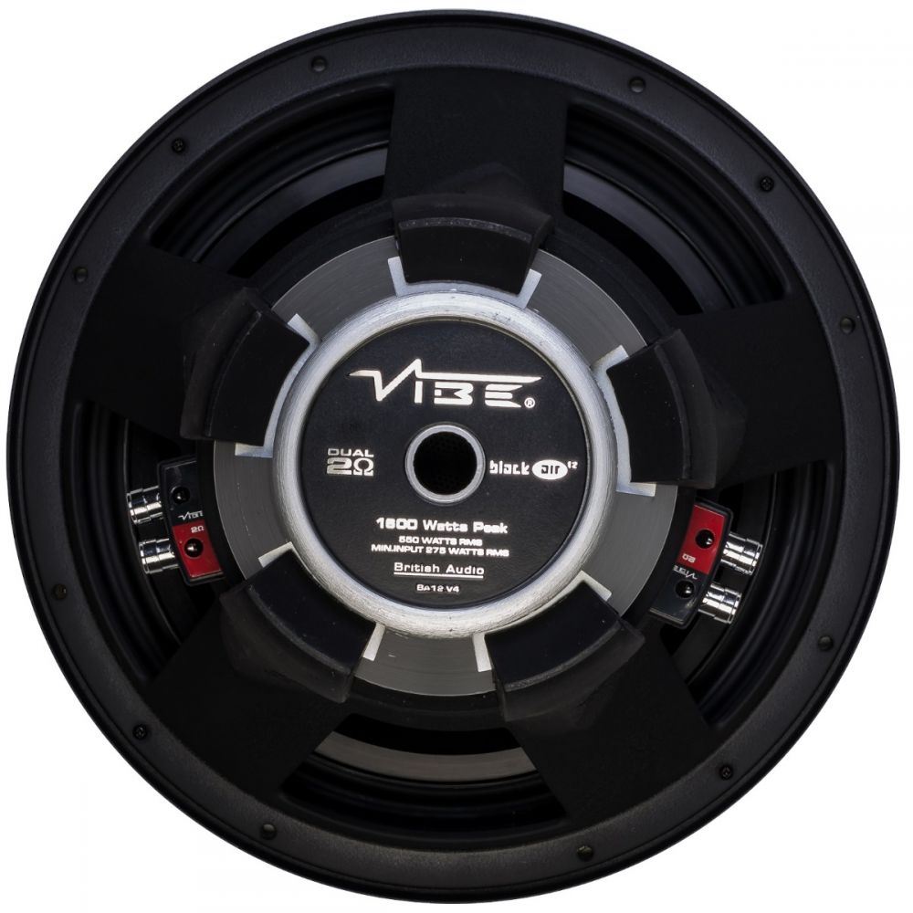 Vibe BLACKAIR Yellow Edition 1600 Watts 12" Inch 30cm Car Bass Subwoofer
