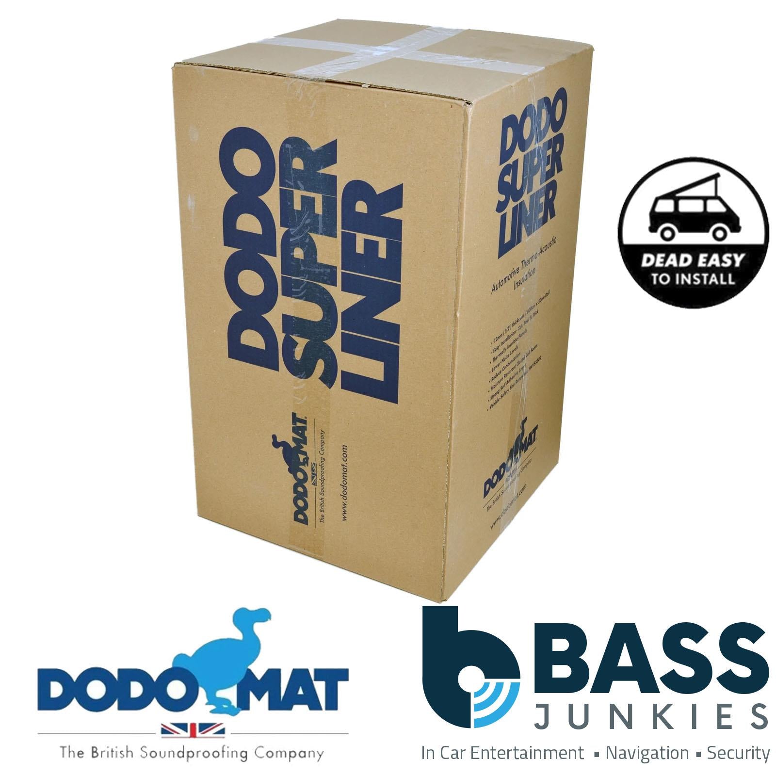 Dodo DOD-SUPER12-ROLL - Car Van Super Liner Self Adhesive Sound Proofing 6m Roll