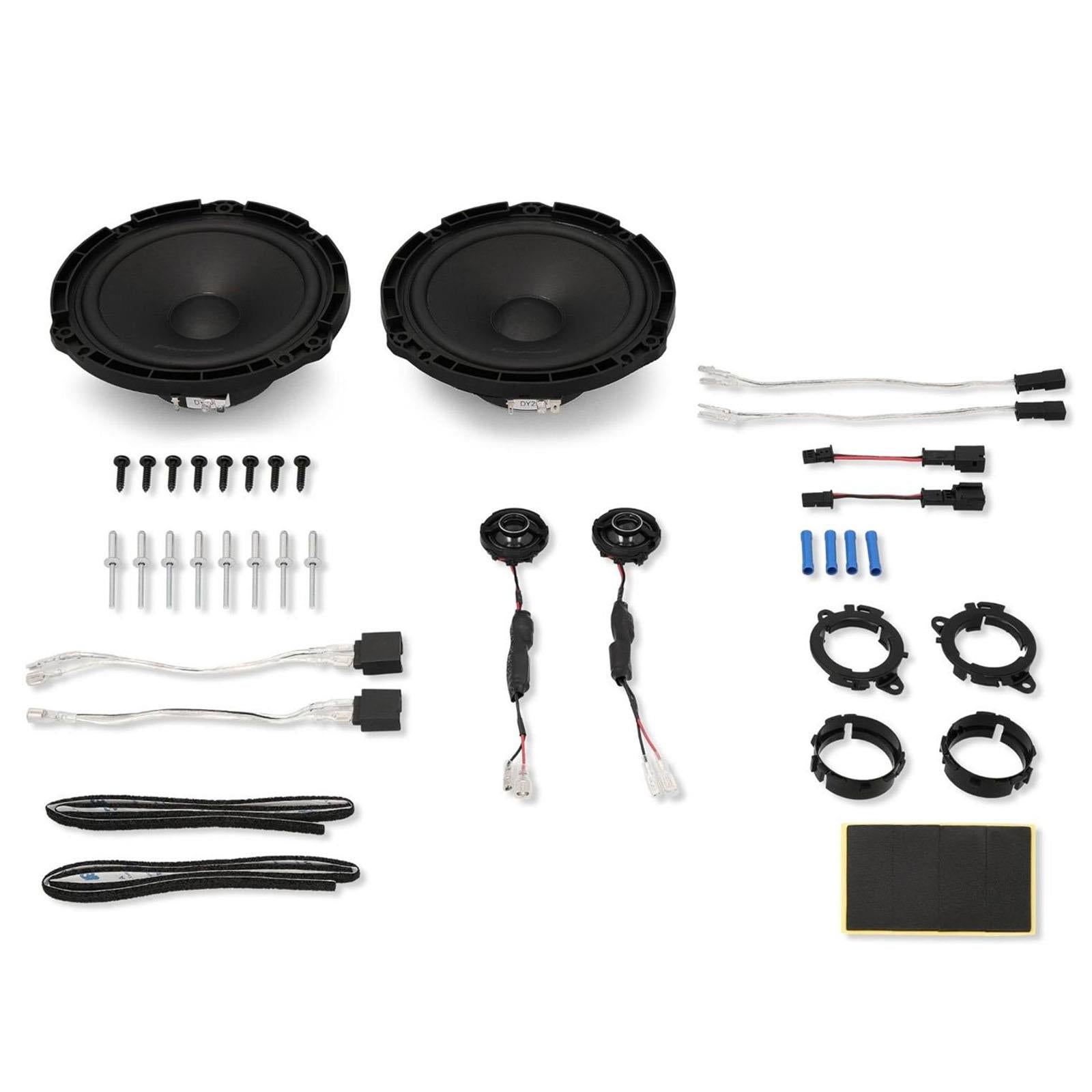 Pioneer 700 Watts 6.5" Component Front Door Car Speakers for Citroen C4 Picasso II 2018-20