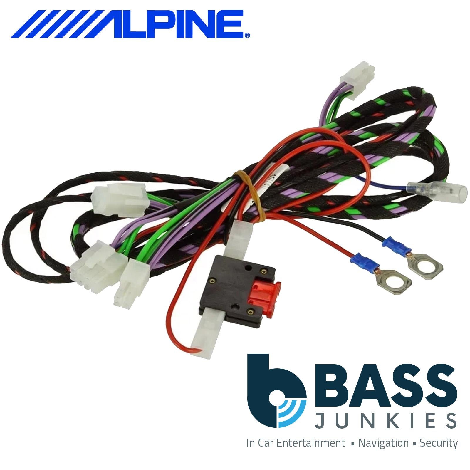 Alpine SWA-150KIT- Front & Rear Speakers Car Amplifier & Subwoofer Bass Box for Fiat Ducato 3 (7,8 Models) 2022 On