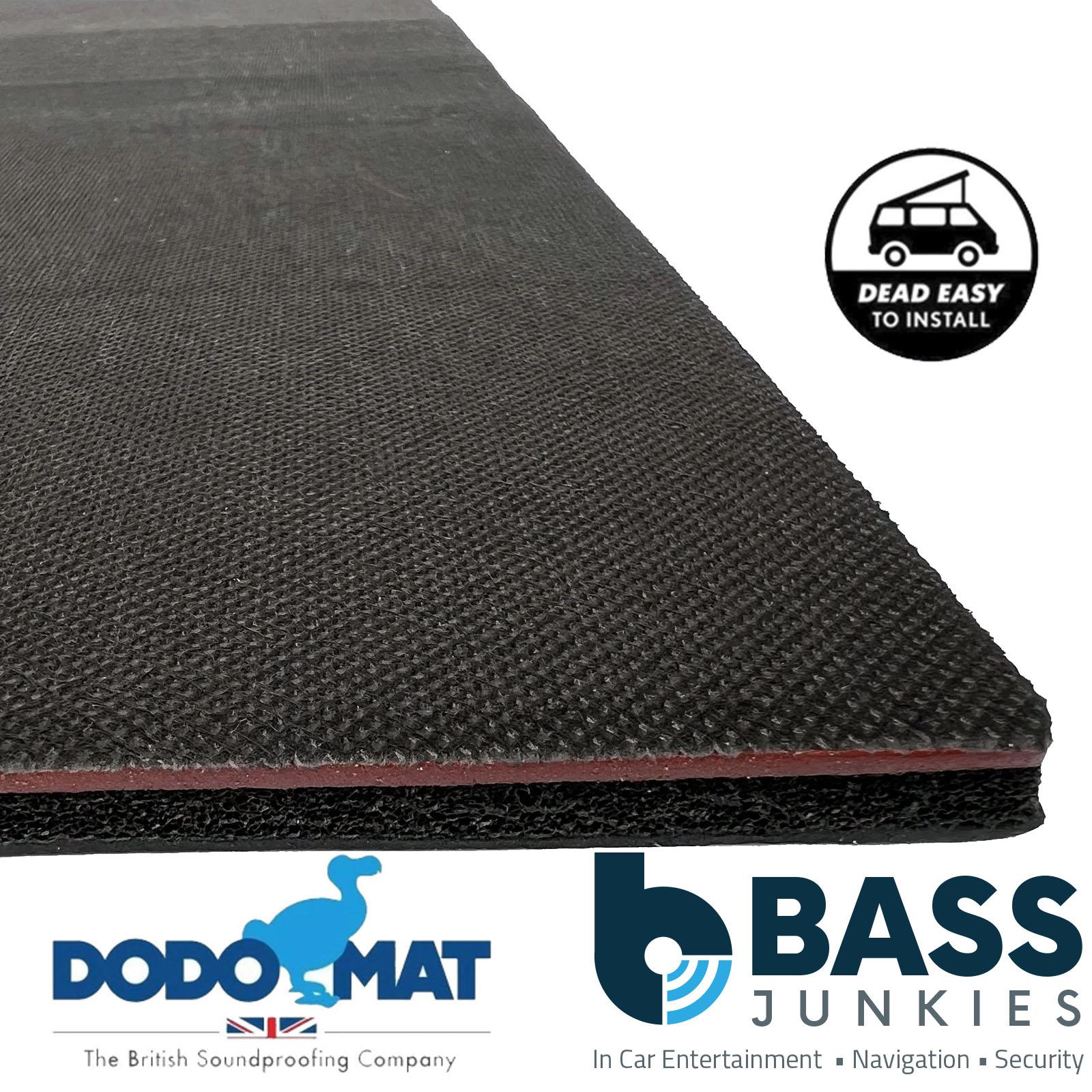 Dodo DOD-ROADBLOK - Car Van 7.5mm Multilayer Self Adhesive Noise Underlay 6 Sheets