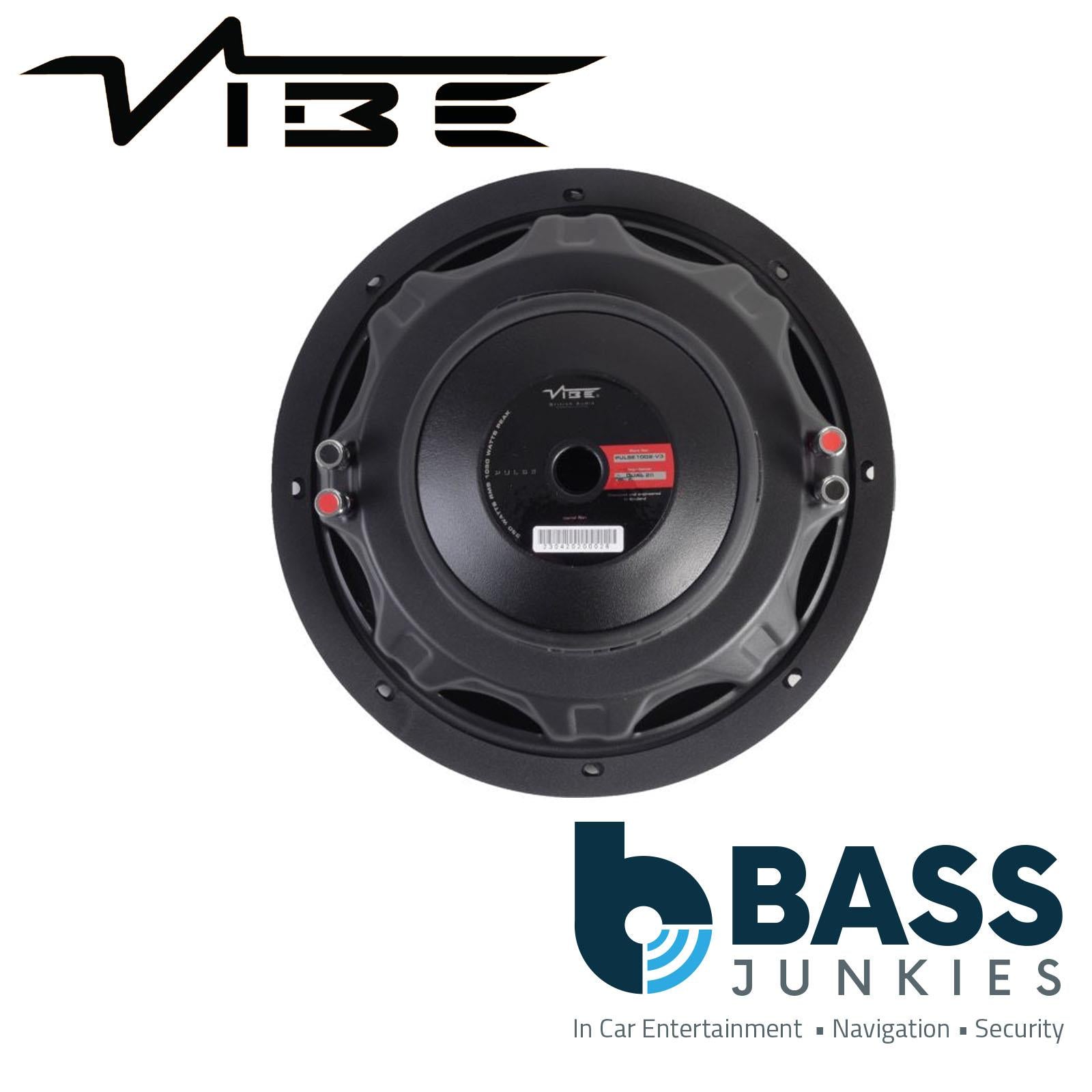 VIBE PULSE10D2-V3 Pulse 10 Inch Dual 2 Ohms Car Audio Subwoofer
