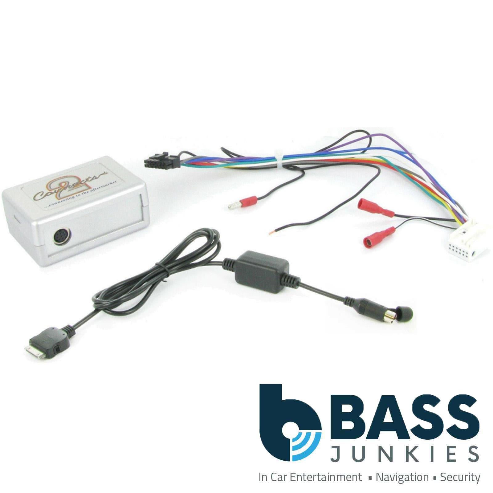 CTAADIPOD004.2 iPod/iPhone Interface for Audi A4 2005> Quadlock