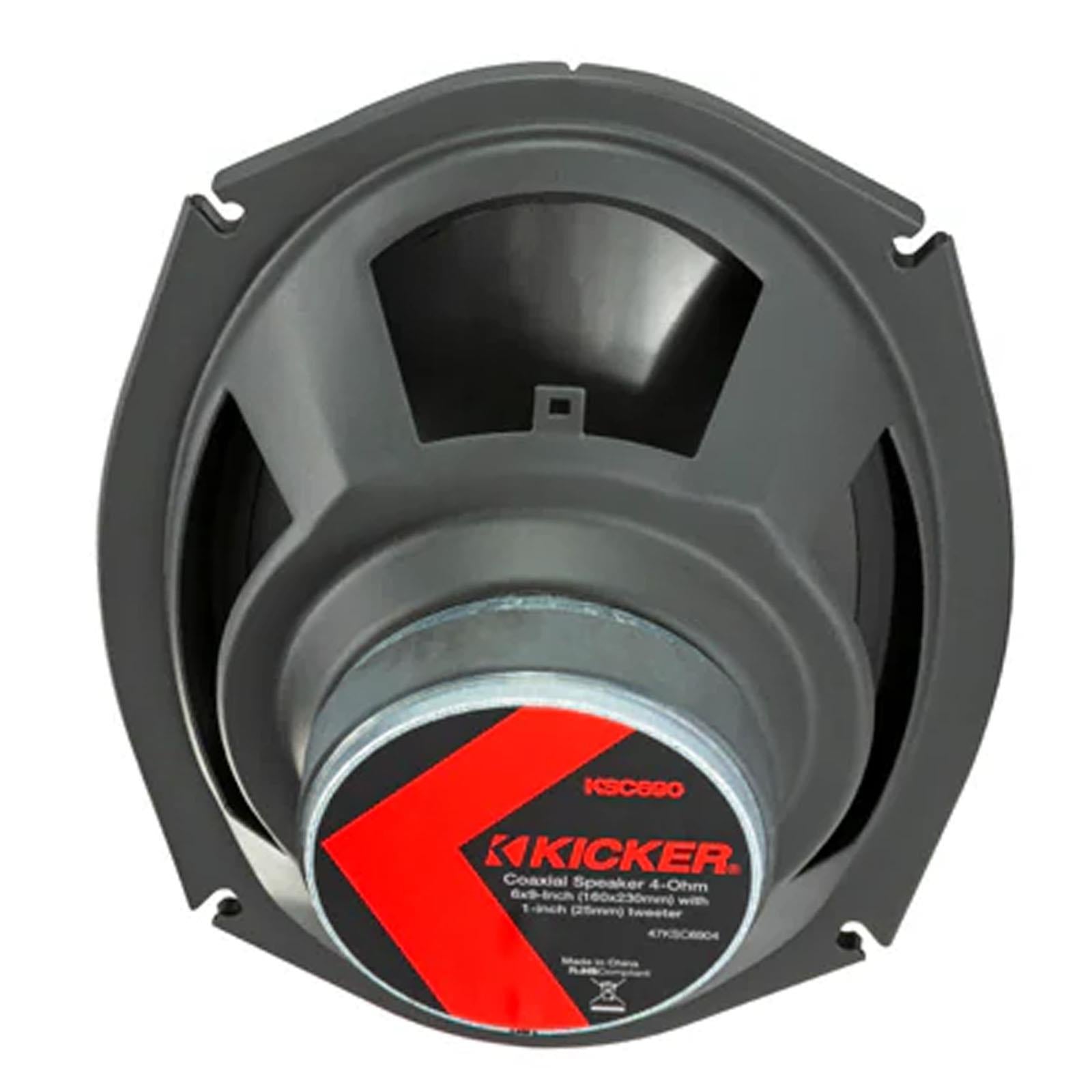 Kicker KA51KSC6904 - KS 6x9" 160 x 230 mm 300 Watts Car Door Coaxial Speakers