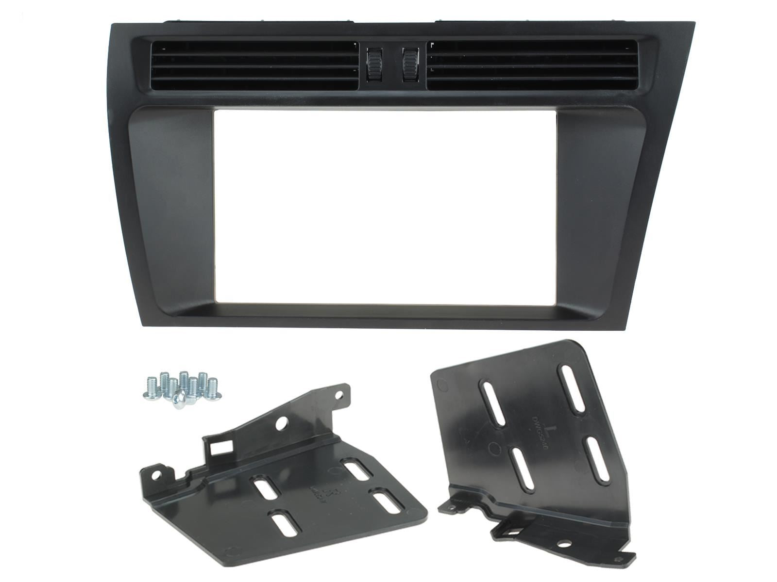Connects2 Double Din Stereo fitting kit for Audi A4 2008-2015 | A5 2008-2015 Vehicle Specific Stereo Screen Steering Controls Fitting Kit