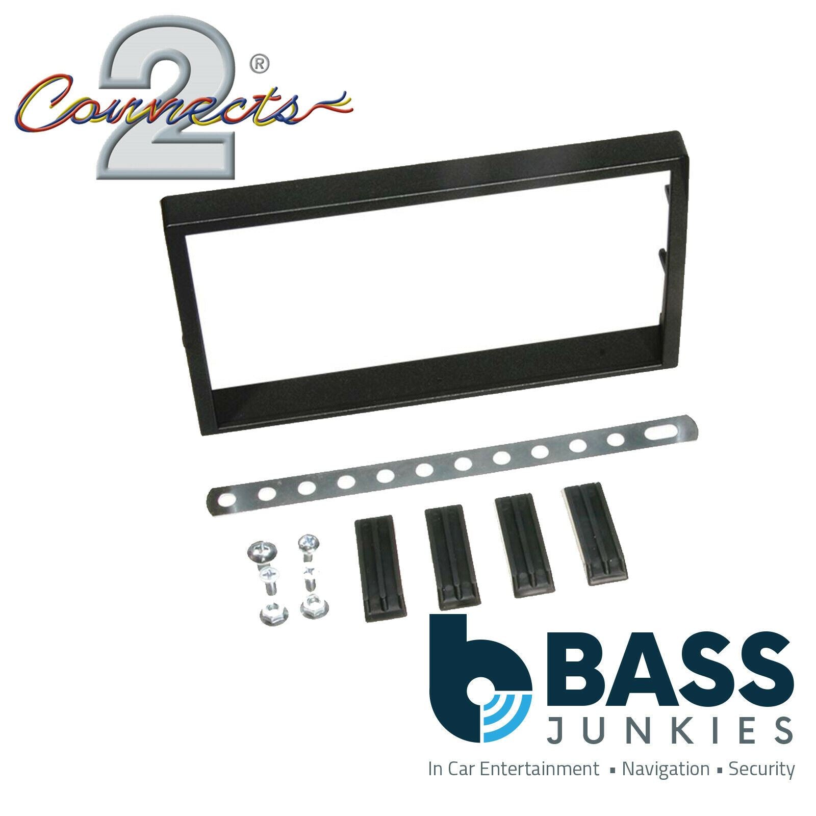 Connects2 CT23SY03 - SSangYong Actyon 2006 Onwards Double Din Fascia Plate