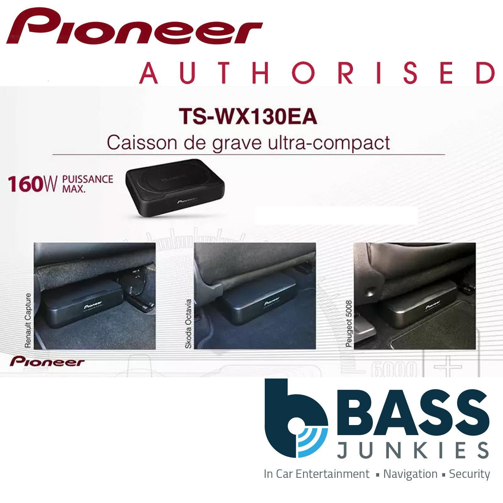 Pioneer TS-WX130EA - 160 Watts Active Underseat Car Sub Box Subwoofer & Amplifier
