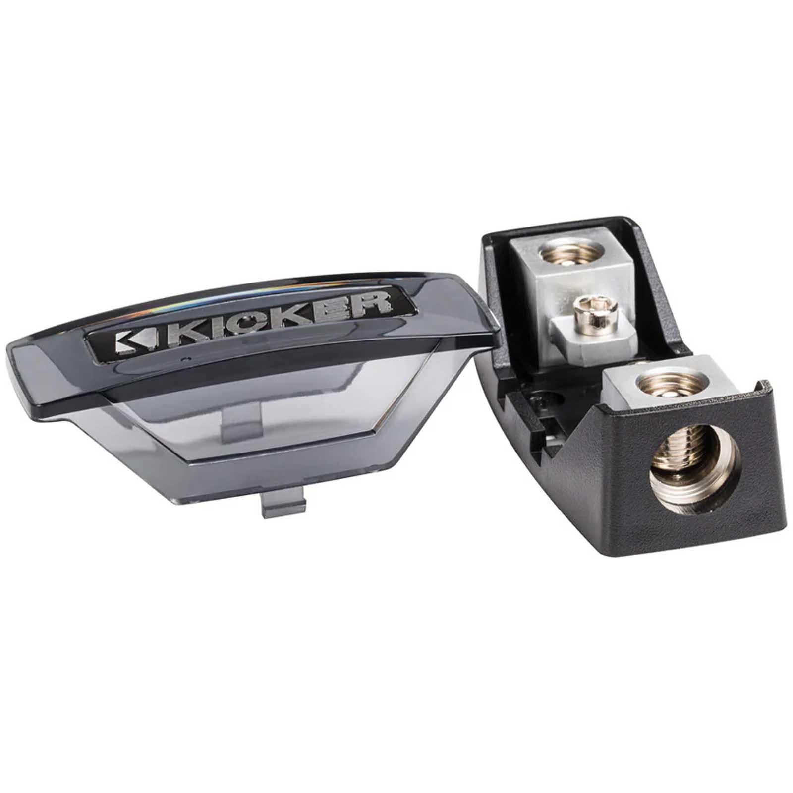 Kicker 46FHS - Single AFS Fuse Holder 1/0 AWG 8 AWG Power Cable