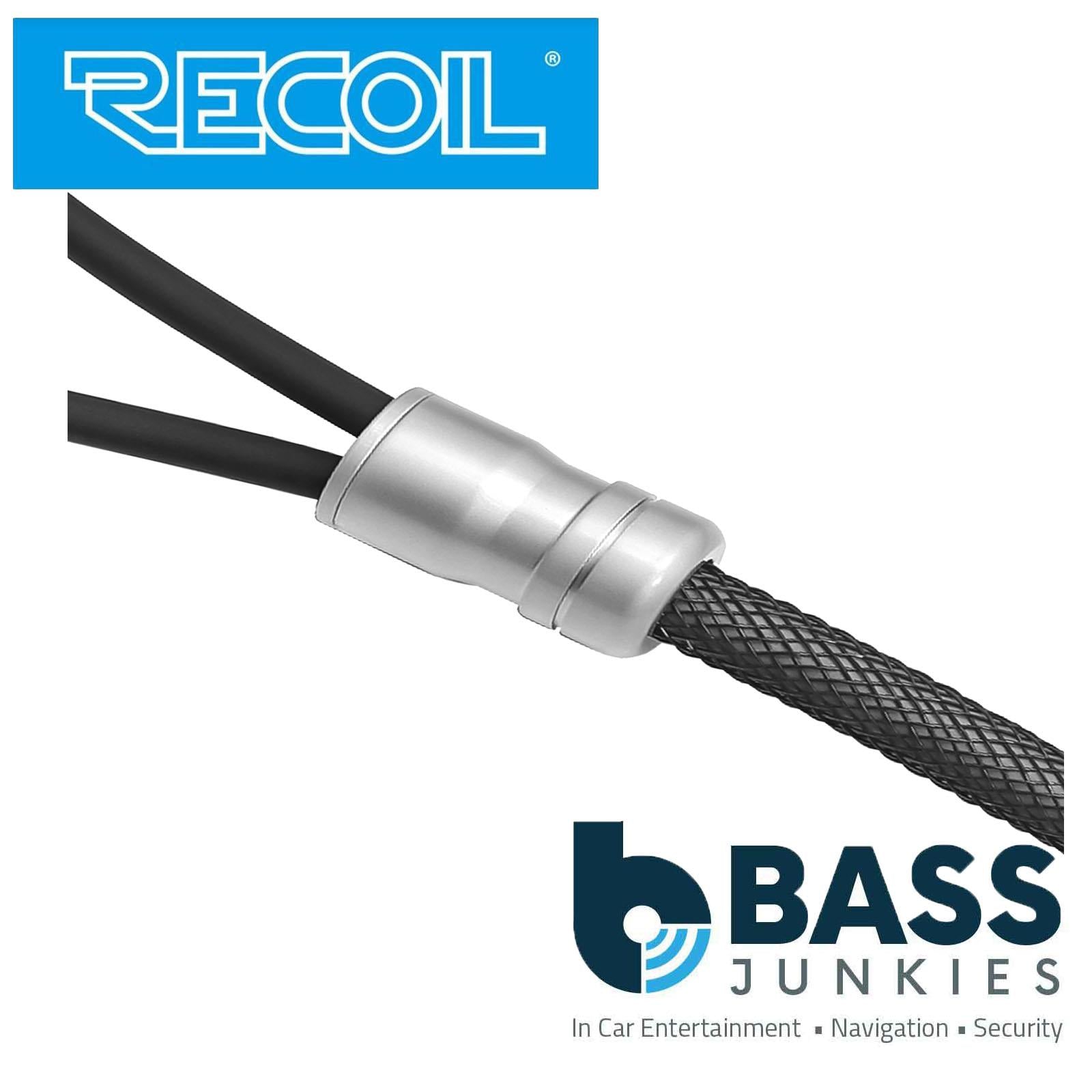 Recoil XI212 - 3 Metre Oxygen Free Copper 2-Channel Car Stereo RCA Phono Cable