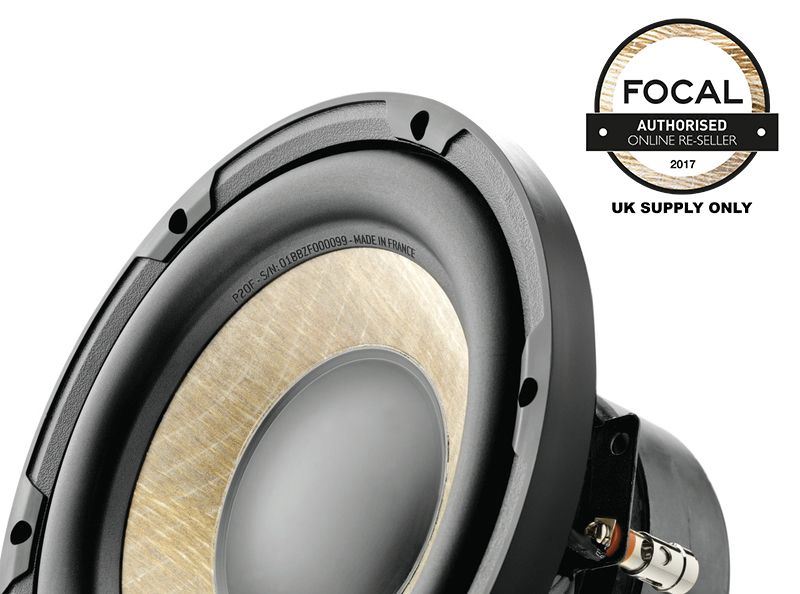 Focal P20F - PERFORMANCE FLAX SERIES  500 Watts 4 Ohms 20mm 8" Car Subwoofer SVC