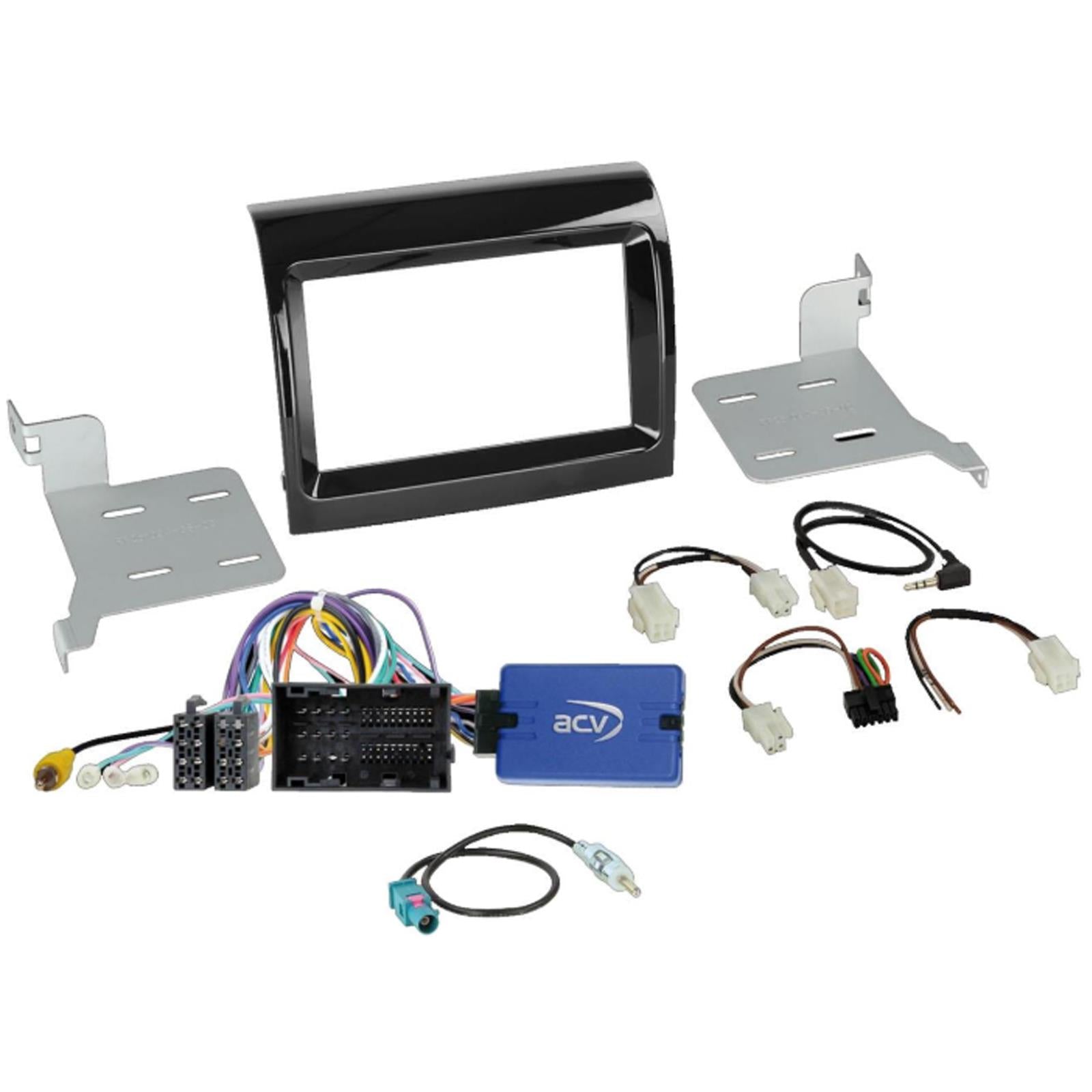 Double Din Car Radio Stereo Full Fitting Kit for Peugeot Boxer 08/2018 - 2024
