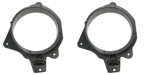 Connects2 CT25PE02 - Peugeot 207 2006 - 2012 165mm 6.5" Rear Door Car Speaker Adapter Brackets