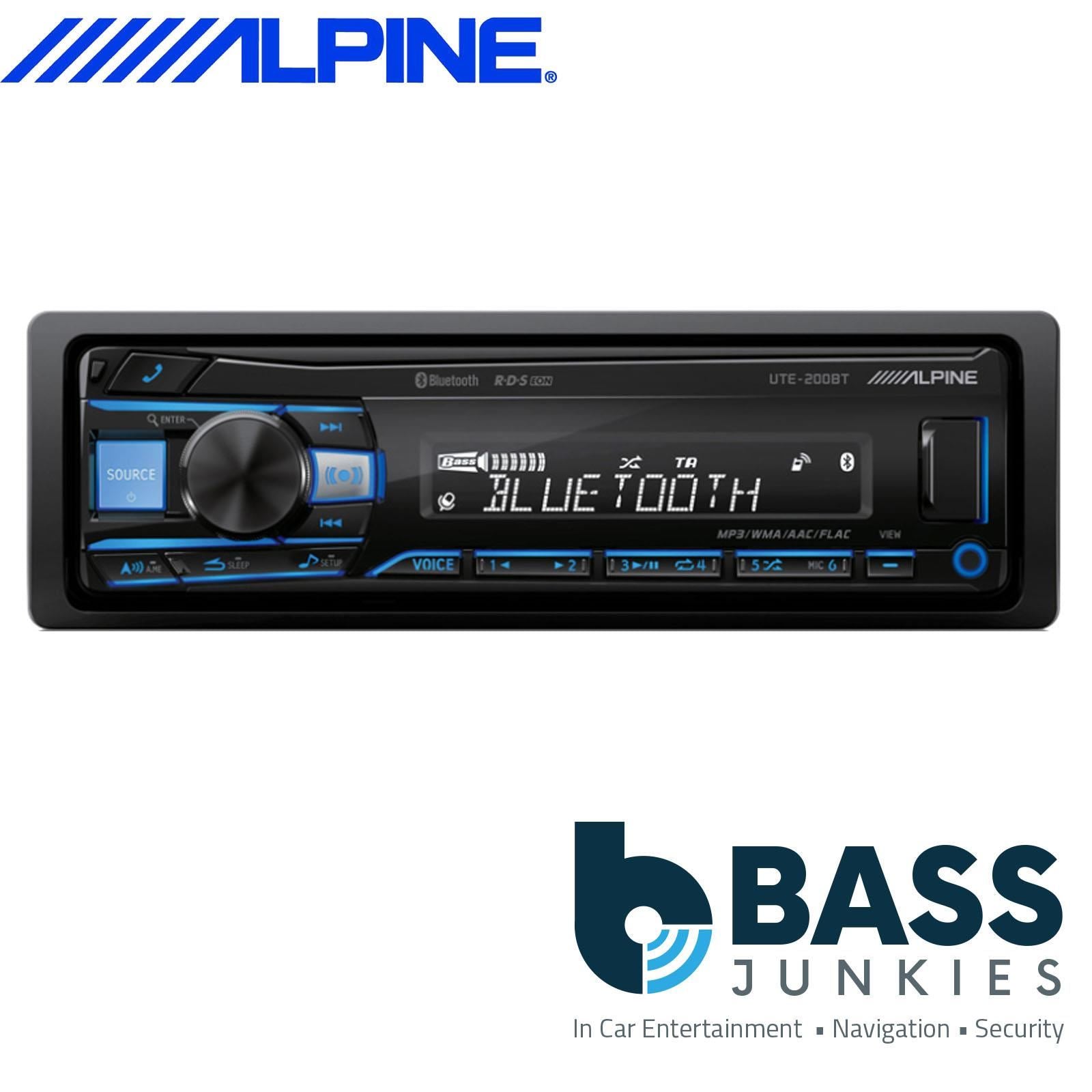 Alpine UTE-201BT + Fitting Kit for VW Amarok 2016-21