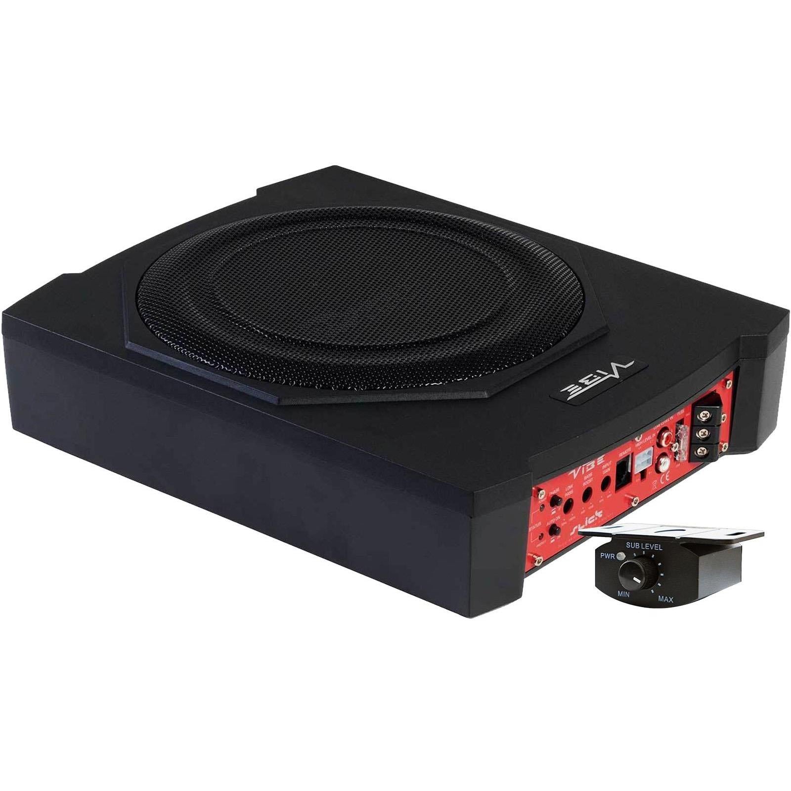 Vibe SLICKC10A-V0 540 Watts Active 10" Underseat Car Sub & Bass Controller