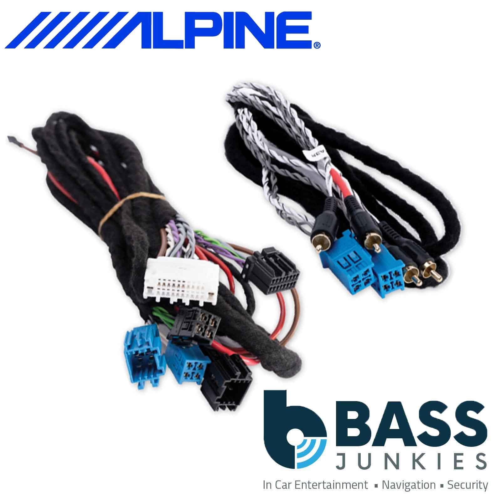 Alpine W84AS907-2 - 6-Channel DSP Car Amplifier 8" Sub Bass Box & Speaker Kit for Mercedes Benz Sprinter w907 / w910 2018 Onwards