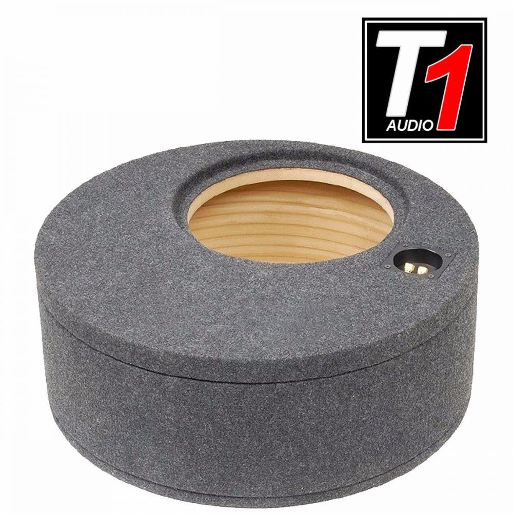 T1 Audio - Audi Q7 2005 Onwards Spare Wheel Custom Fit 12" Car Sub Subwoofer Bass Box