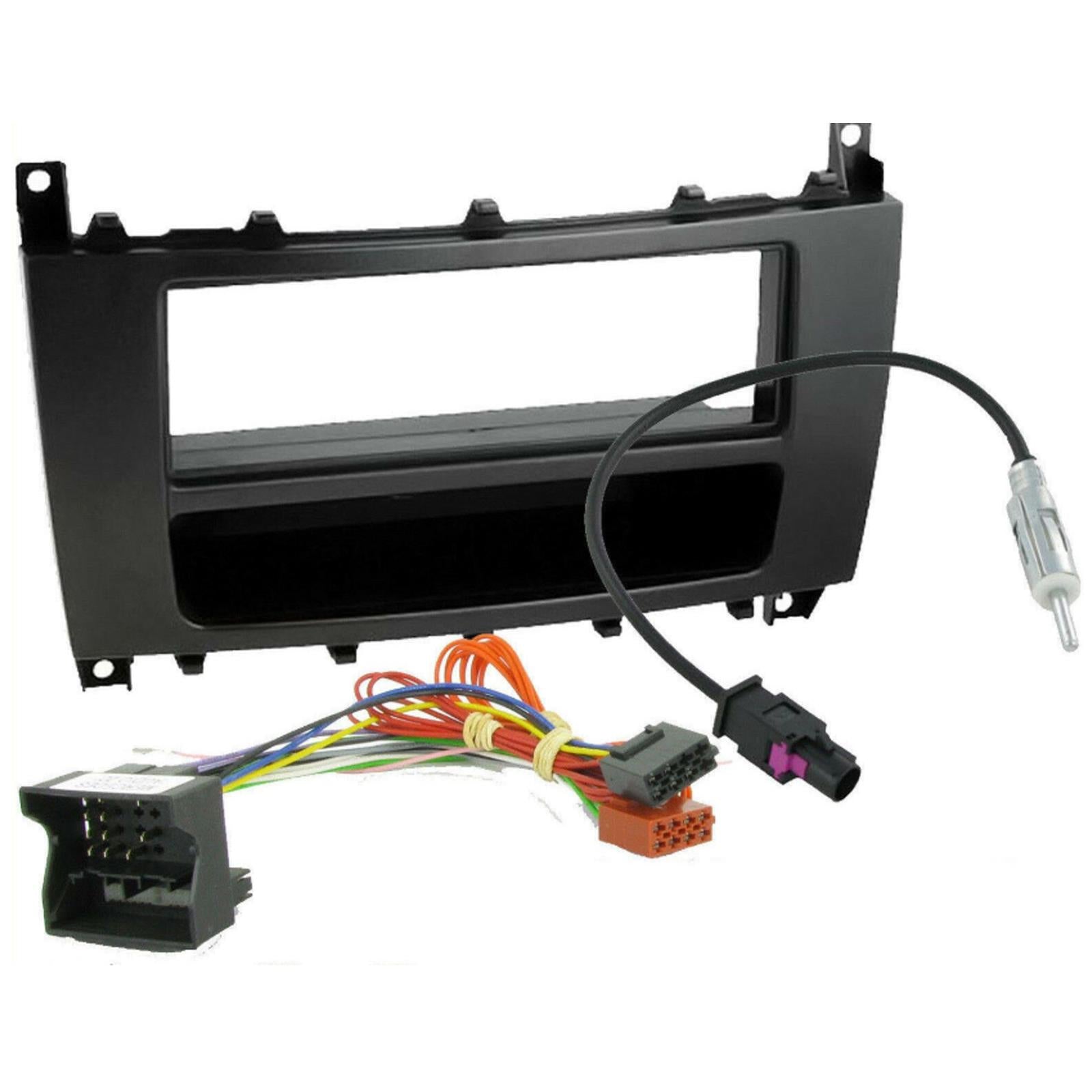 Mercedes Benz C Class W203 2005 2007 Car Stereo Radio Fascia Facia Kit CT24MB04