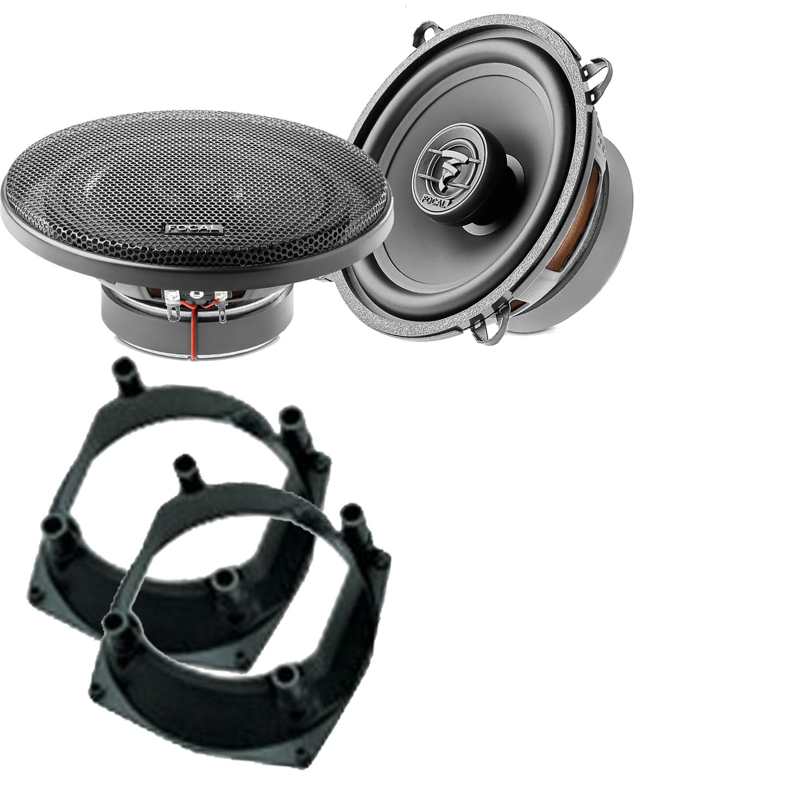 Focal Auditor ACX130 130mm/13cm/5.25" Car Coaxial Speakers (Pair Max 200 watts) Fits Renault Clio 1990-98
