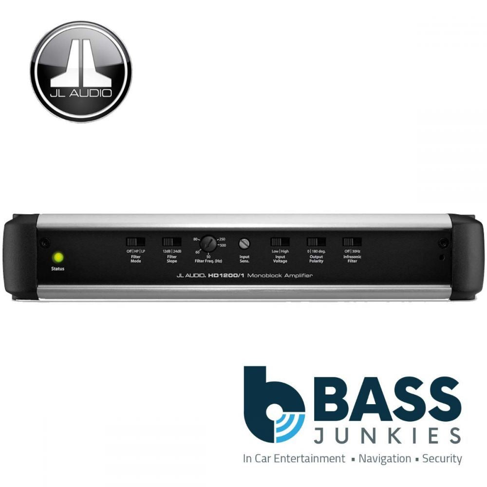 JL Audio HD1200/1 1200 Watts Monoblock Class D Wide-Range Car Amp Amplifier