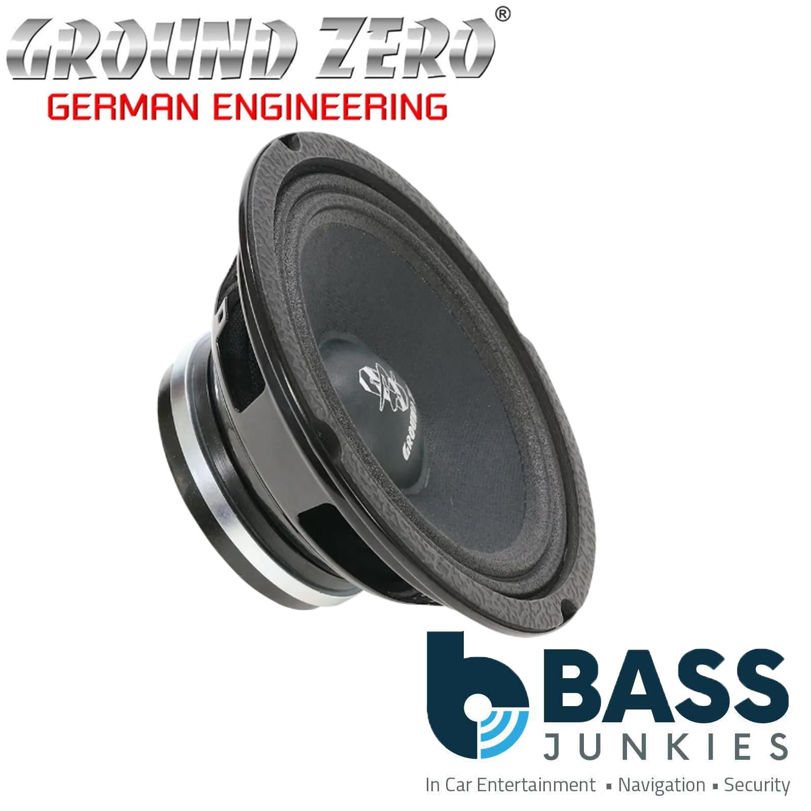 GROUND ZERO GZCM 8.0NEO-DC 420 Watts 8″ High Power Midrange Speaker