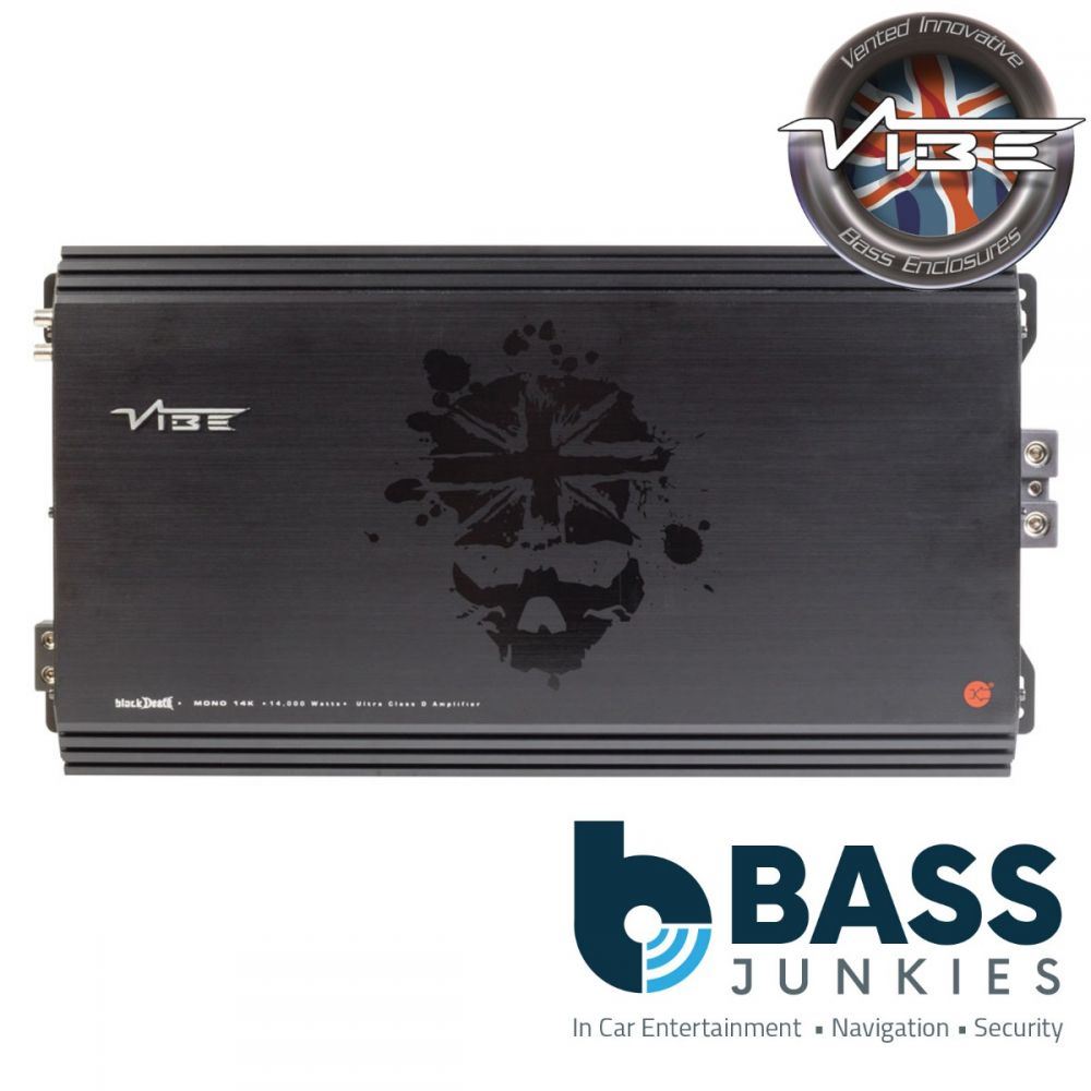 Vibe BLACKDEATHM14K-V6 14,000 Watts Full Range Ultra Class D Car Amp Amplifier