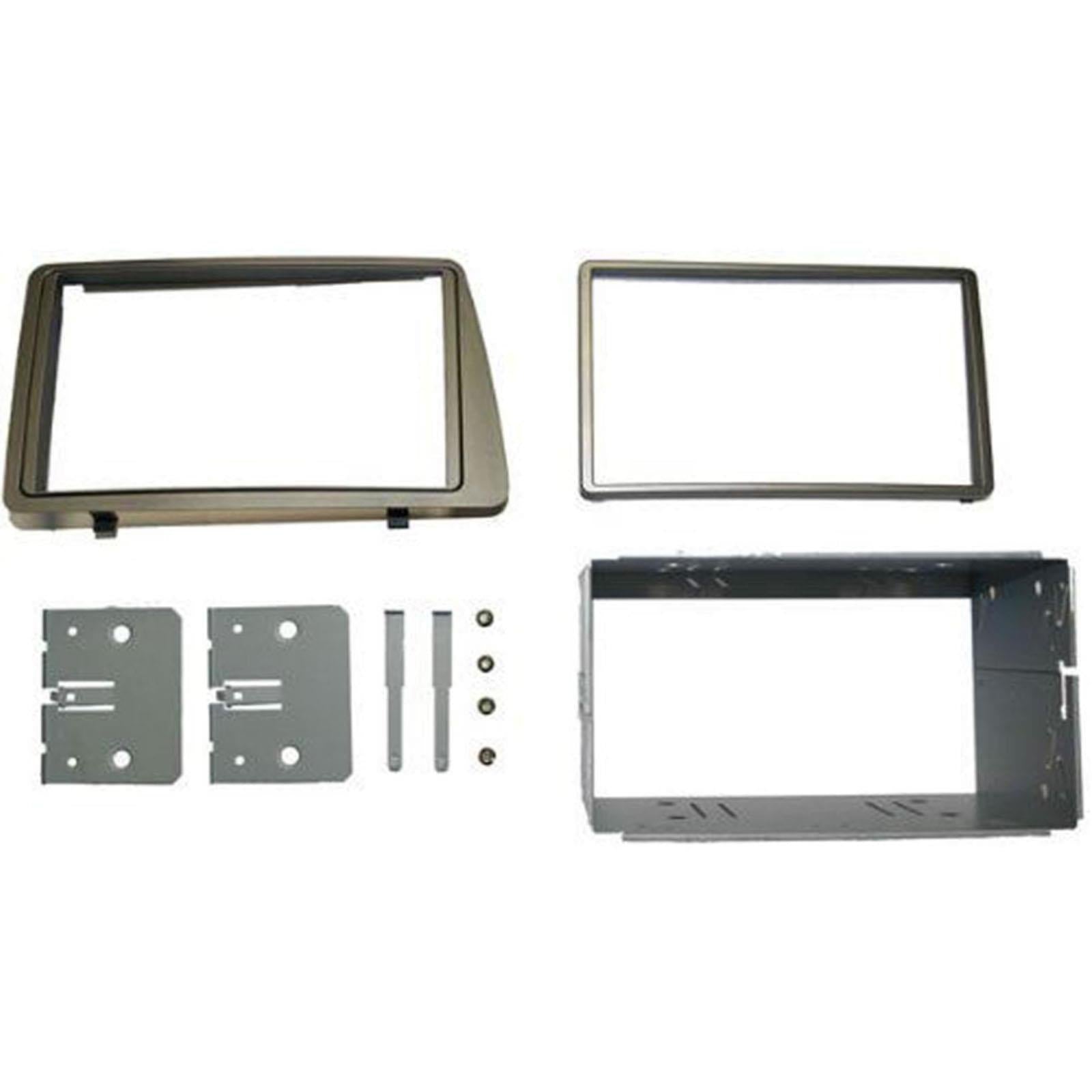 Honda Civic 2001 - 2006 EP2 EP3 Car Stereo Radio Double DIN Fascia Facia SILVER