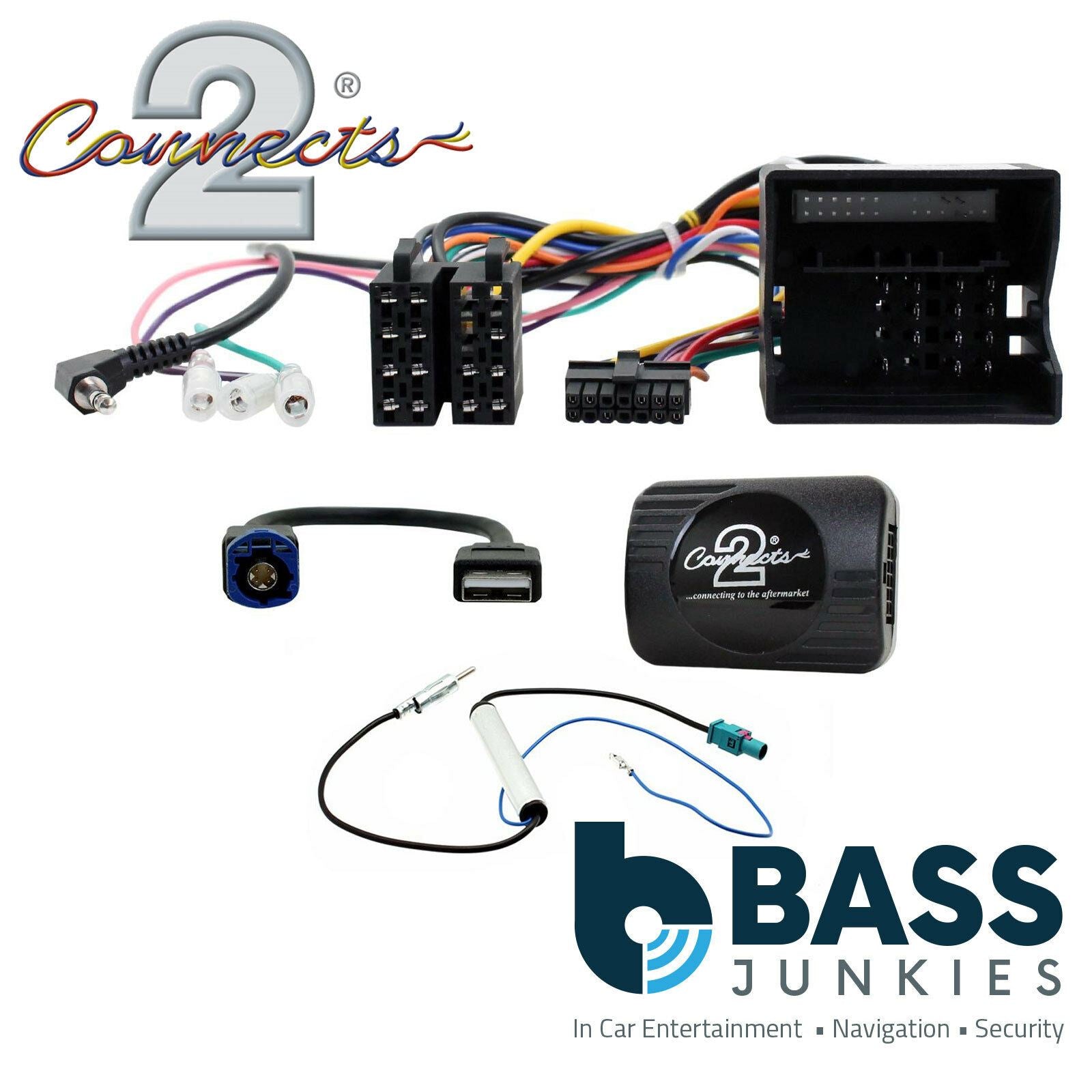 Connects2 CTSCT013.2 - Citroen Dispatch Spacetourer Jumpy Car Stereo Radio Steering Wheel Interface Stalk Control