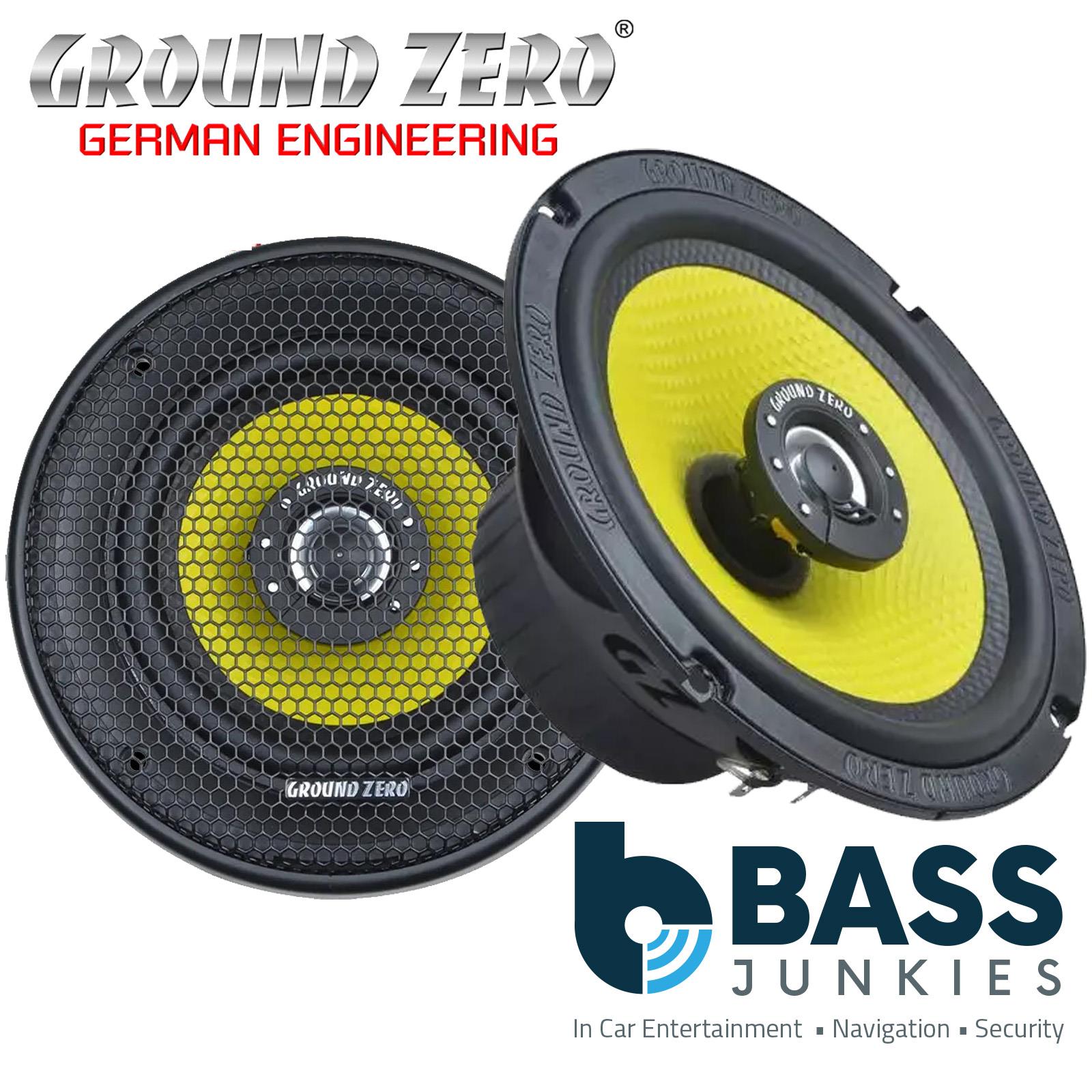 Ground Zero GZTF 6.5X - Titanium Series 6.5" 17cm 260 Watts Car Door Speakers