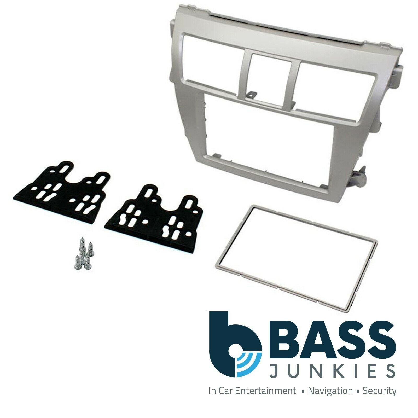 Connects2 CT23TY44 - Toyota Yaris, Vios 2008 - 2013 Double Din Fascia Panel