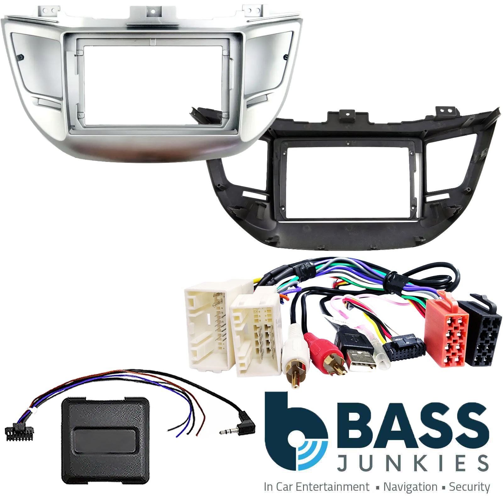 Kenwood 9" CarPlay Android Car Stereo Fitting Kit For Hyundai Tuscion RHD 15 On