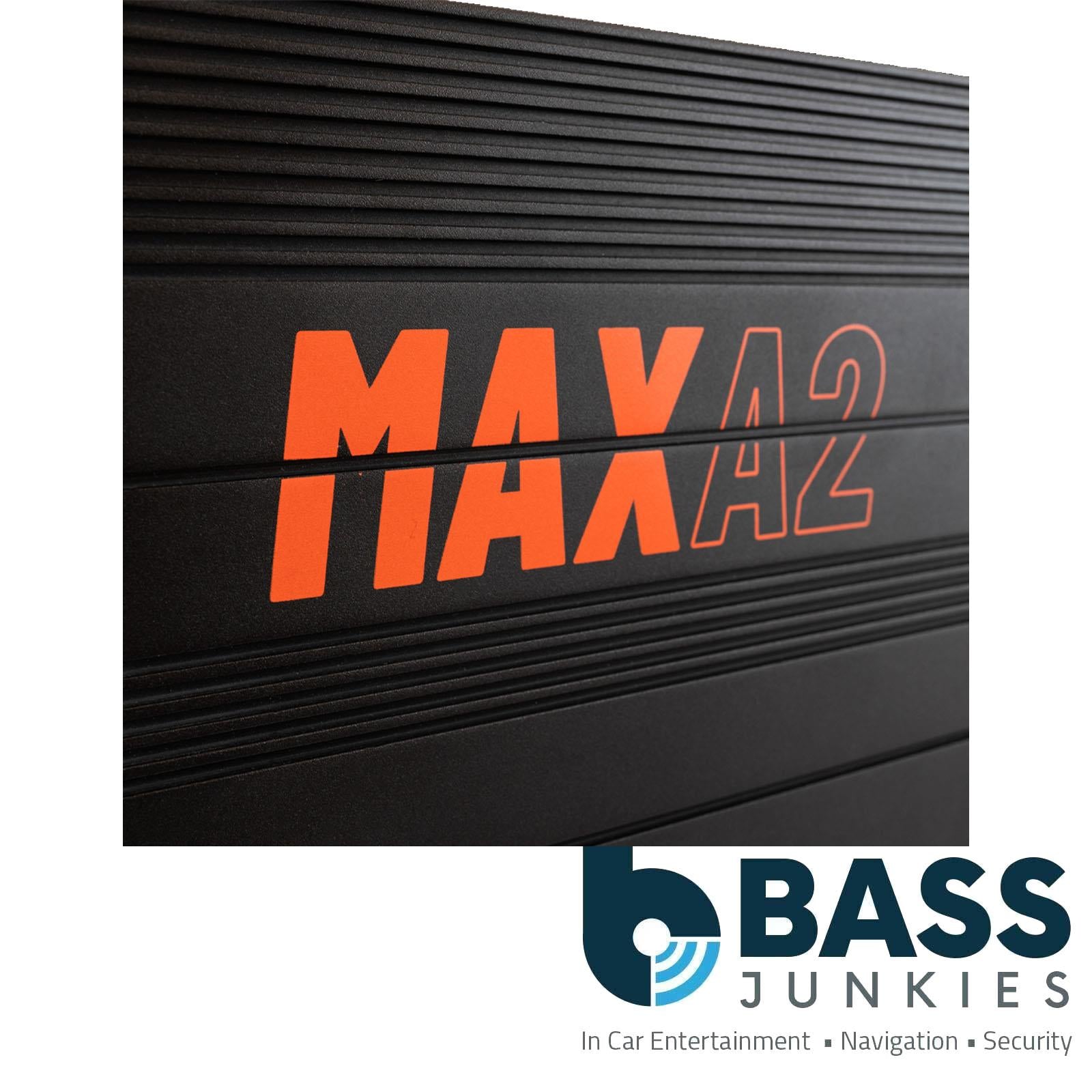 GAS MAX A2-1500.1DL - Max Series 1500 Watts Max Bass Mono Car Amp Amplifier