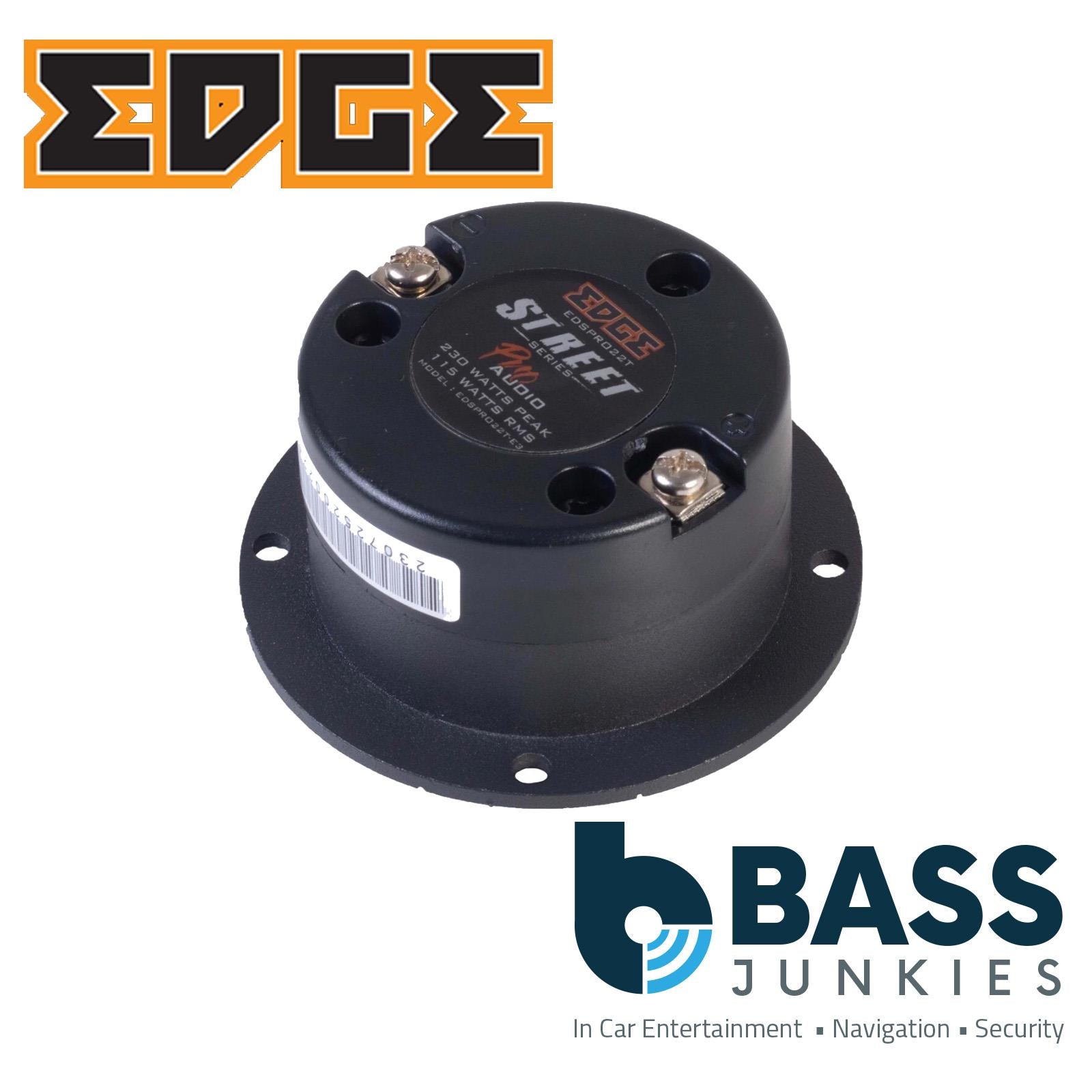 EDGE EDSPRO22T-E3 - EDGE Street 2.2" inch 230 Catts Pro Audio Car Tweeters Pair