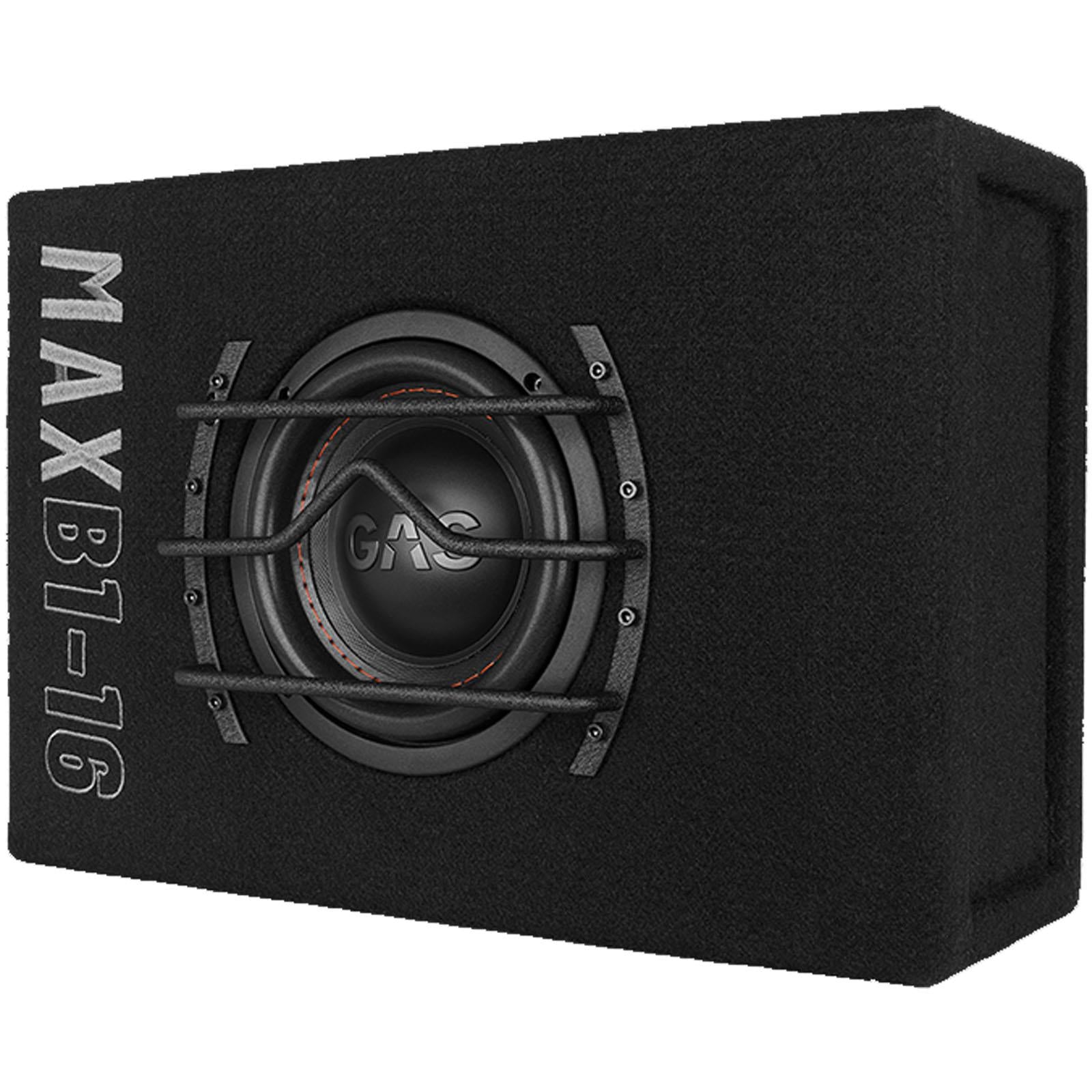Gas MAX B1-16 - 800 Watts 6.5 Inch 16.5cm Vented Enclosure Car Subwoofer