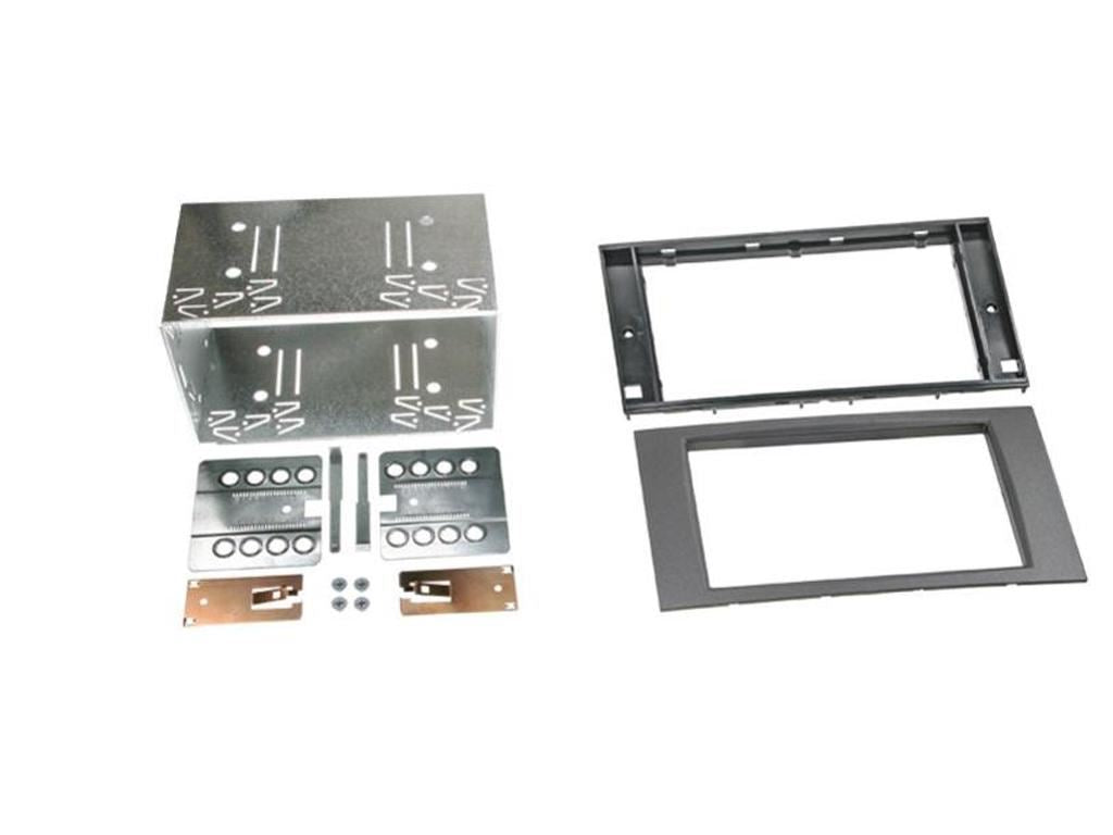 Connects2 Double Din Stereo fitting kit Ford Galaxy 06-15 | S-Max 06-14  | C-Max 03-10  | Fiesta 05-08 | Focus 04-07 | Fusion 05-12 | Kuga 08-12  | Transit 06-13 Vehicle Screen Steering Controls