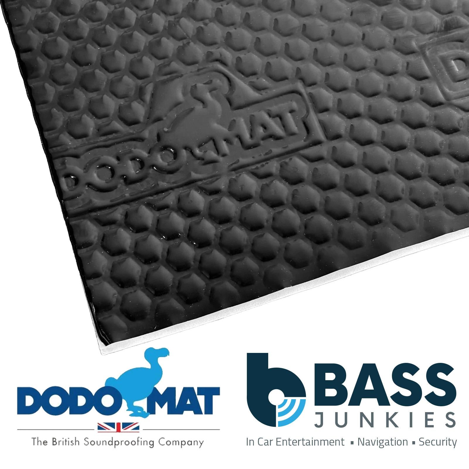 DODO MAT DEADN Pro Black - 30 Sheets 3mm (2.8sq.m) Sound Proofing Vibration Deadening Mat