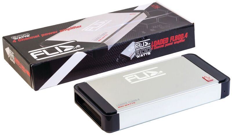 FLI FL800.4-F1 - 4 Channel 800 Watts Car Van Speaker Amp Amplifier