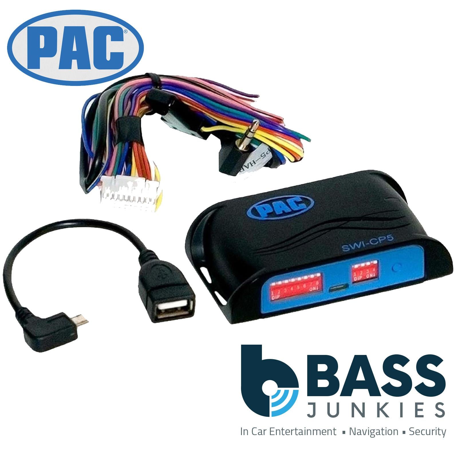 SWI-CP5 - Universal Steering Wheel Control Interface for Aftermarket Car Stereos