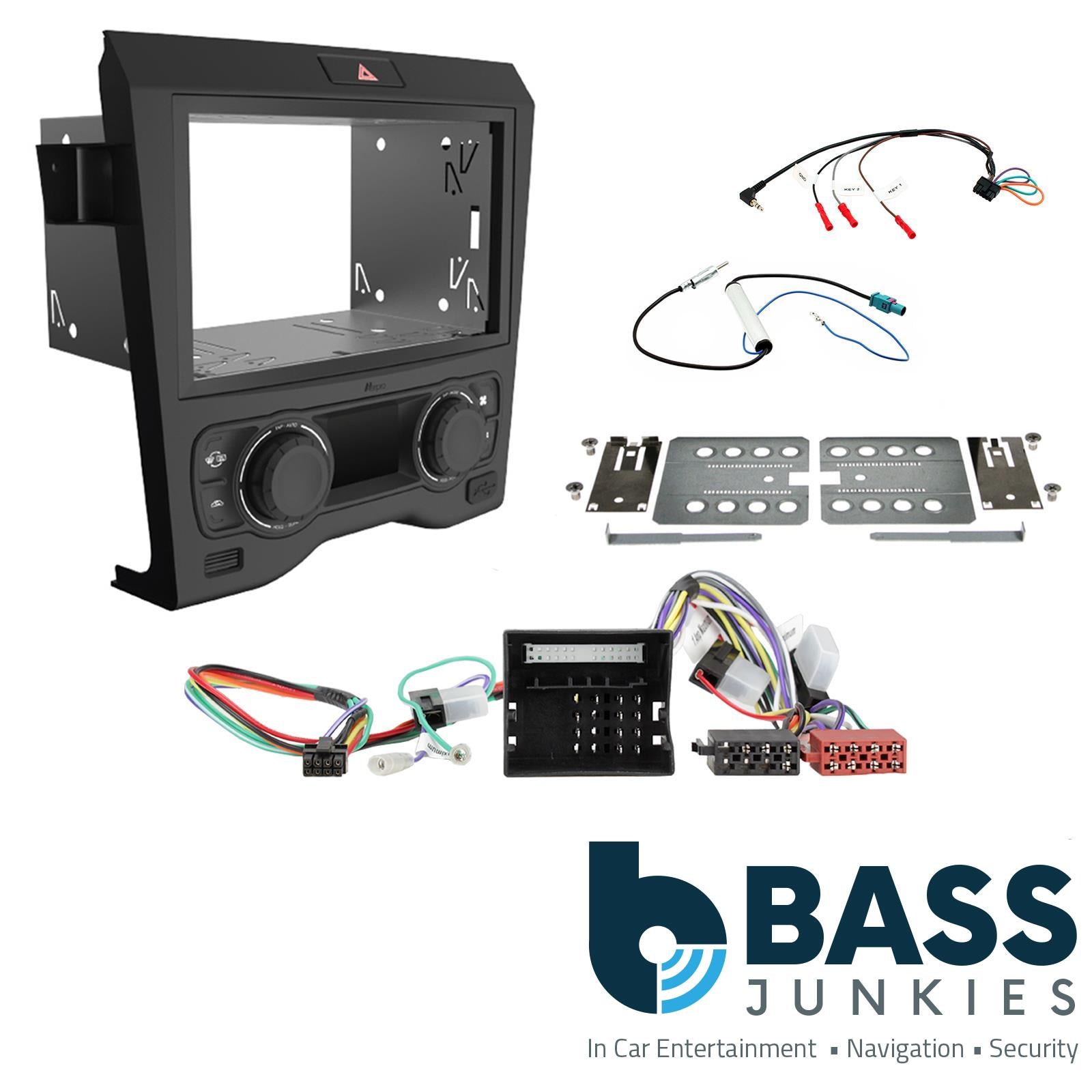 Connects2 Double Din Stereo fitting kit for Holden Commodore 2006-2011 Vehicle Specific Stereo Screen Steering Controls Fitting Kit