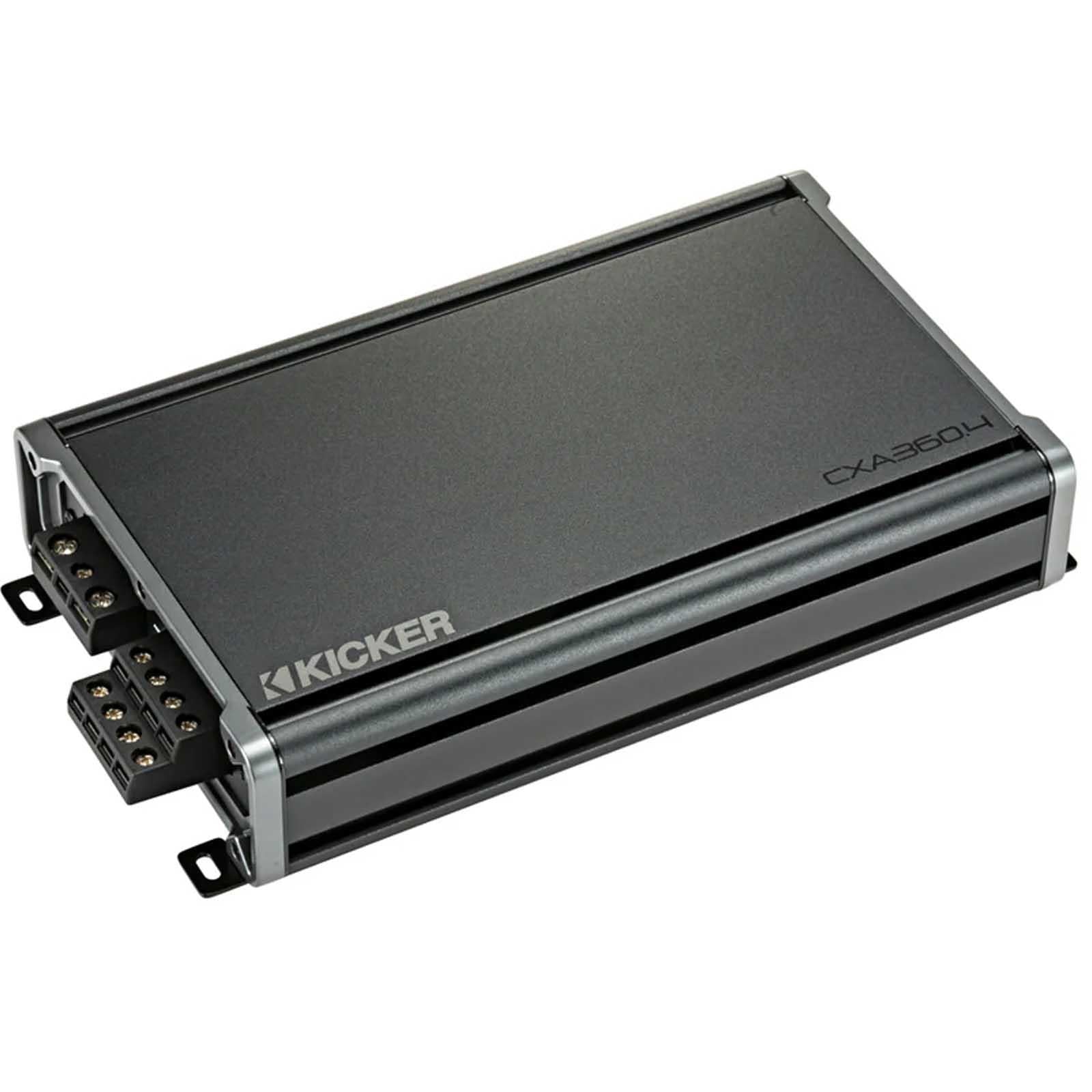 Kicker 46CXA3604 - 360 Watts 4-Channel Class A/B Car Amp Amplifier