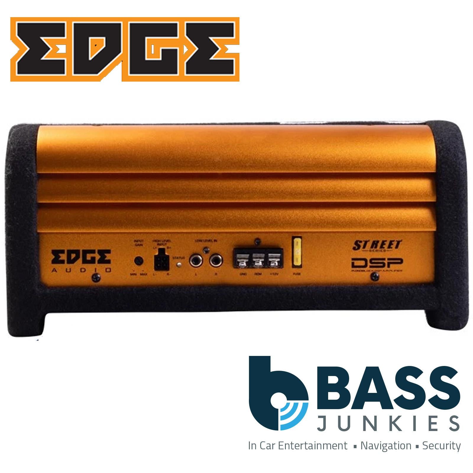 EDGE EDS10ADSP-E4 - 900 Watts Shallow Underseat Active Car Bass Box With DSP