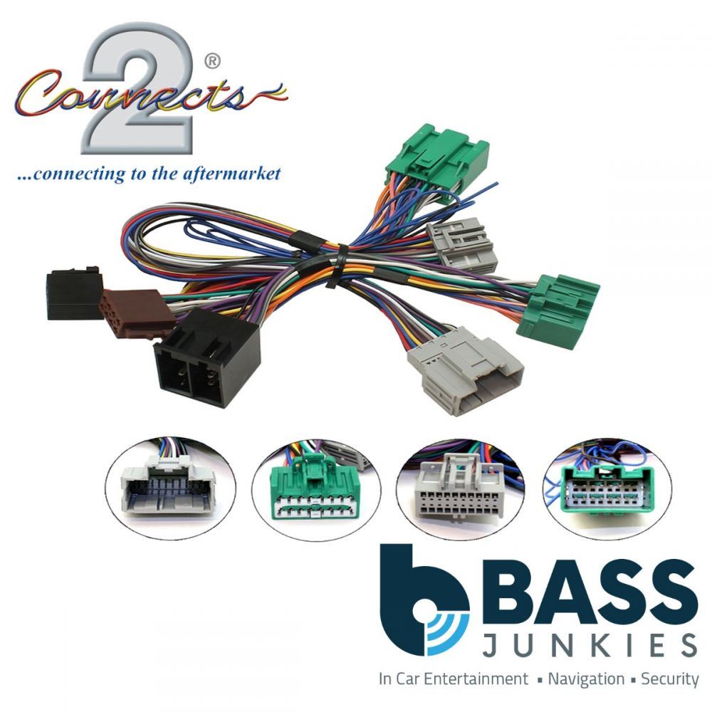 Connects2 CT10VX07 - Vauxhall Insignia 2013 Onwards Parrot SOT T-Harness Cable Wiring Lead