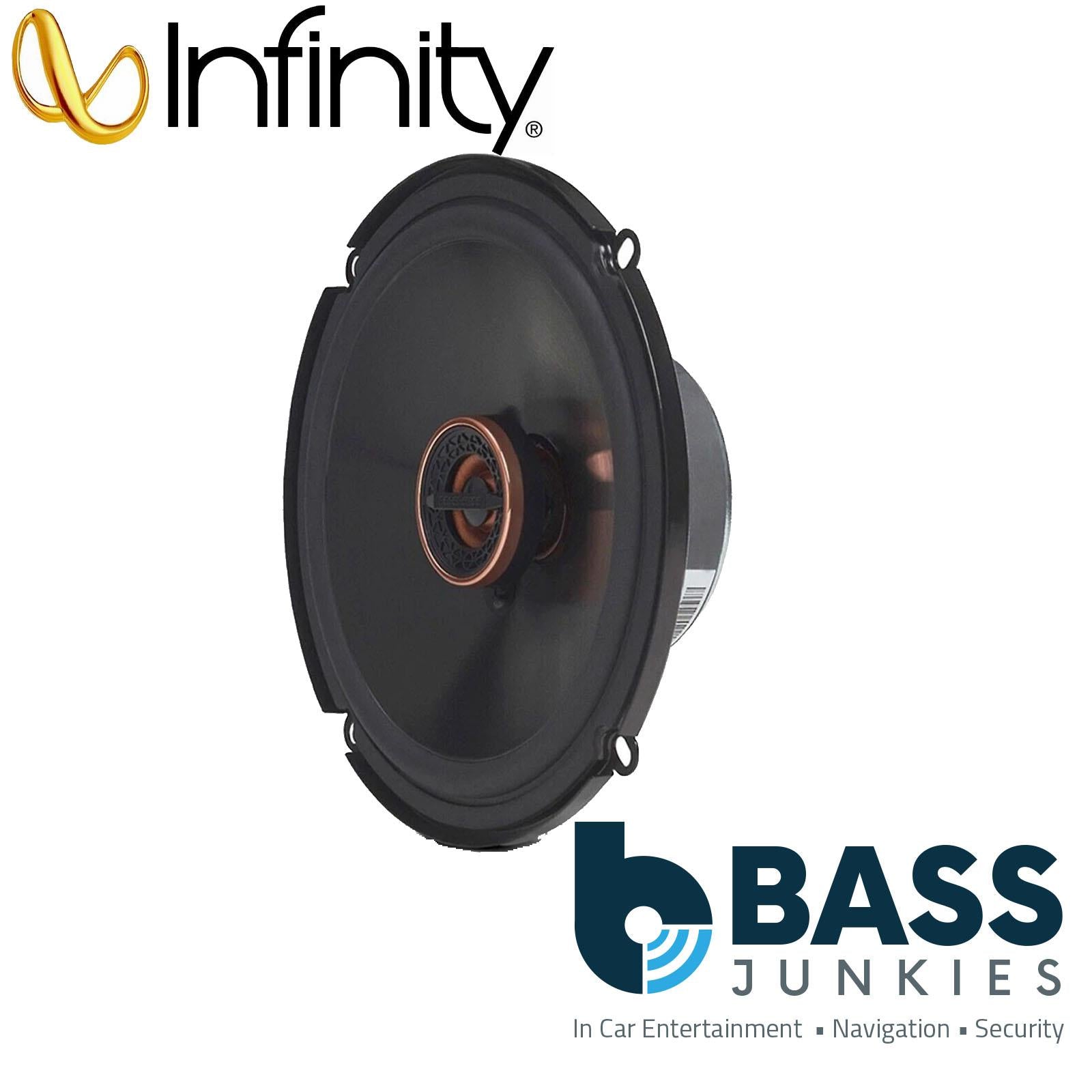 Infinity By Harman REF6532EX - 165 Watt 6.5" 17cm 2 Way Car Door Speakers Pair