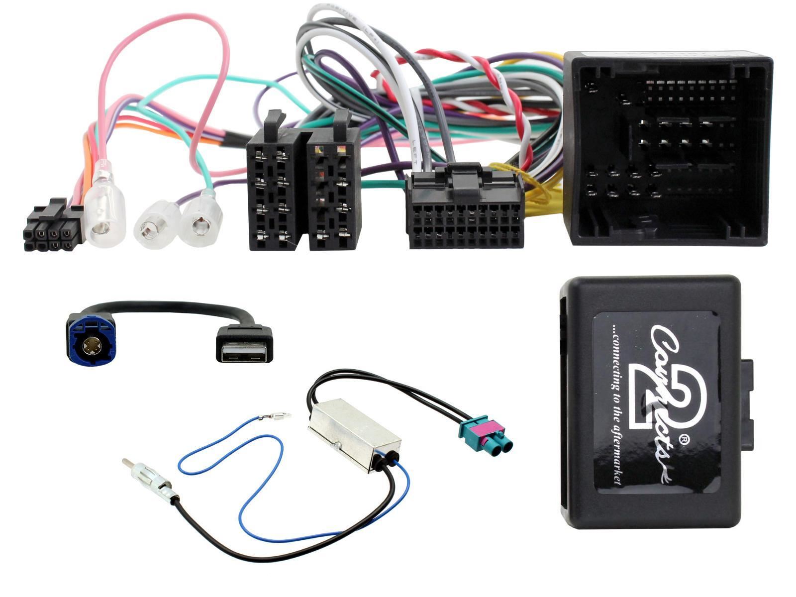 Connects2 CTSCT012.2 - Citroen Dispatch Spacetourer Jumpy Car Stereo Radio Steering Wheel Interface Stalk Control