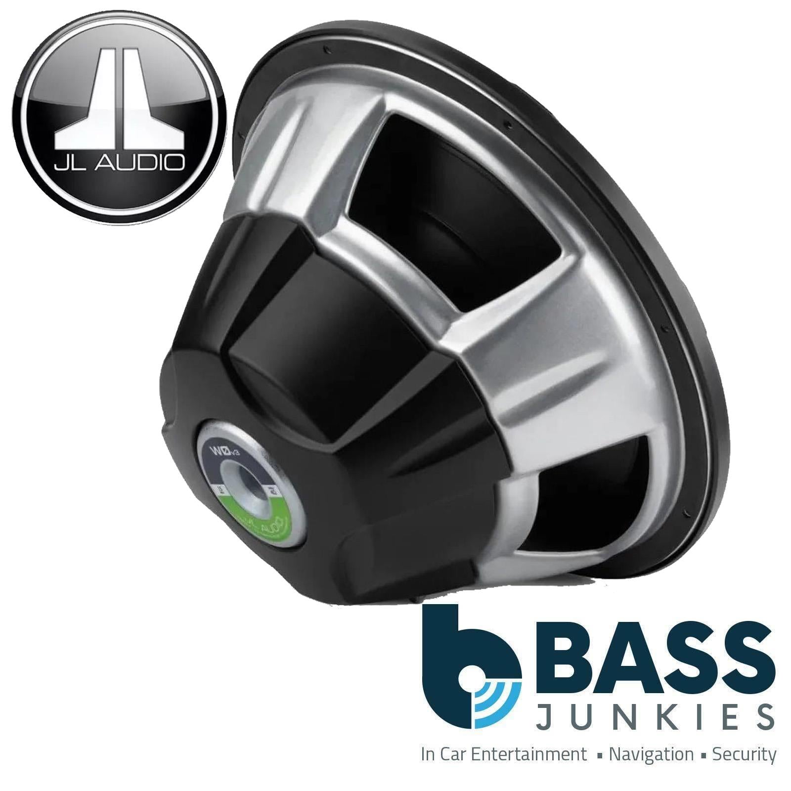 JL Audio 12W0v3-4 - W0v3 12-inch Subwoofer (300 W, 4 Ω)