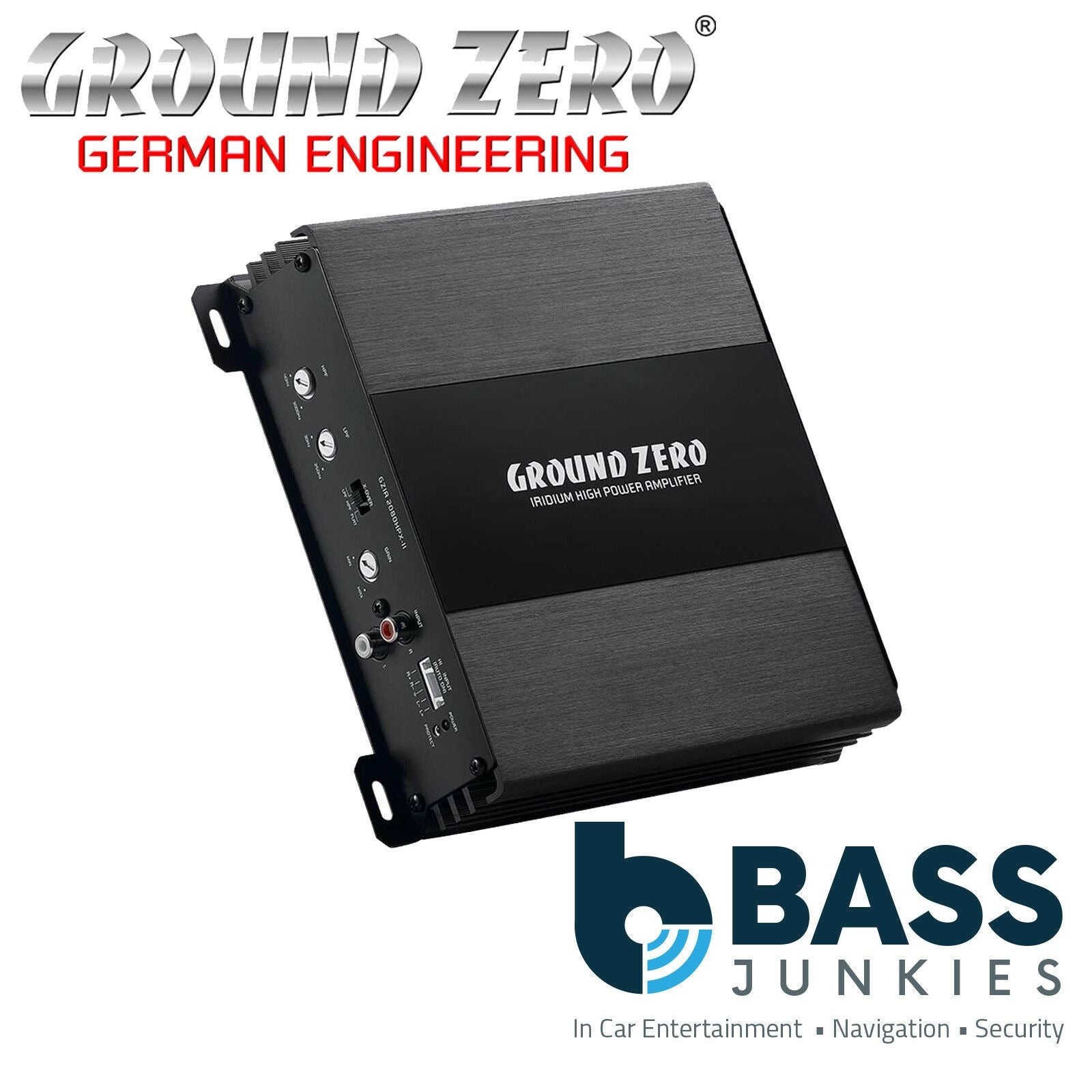 2 Channel amplifier - 2 x 60 WRMS  @ 4 ohm