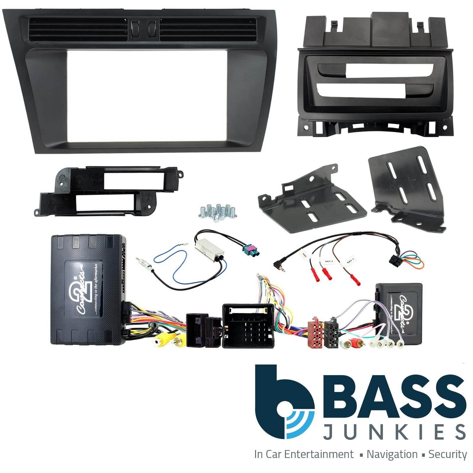 Connects2 Double Din Stereo fitting kit for LHD (left had drive) Audi A4 2008-2016 | A5 2008-2016 Vehicle Specific Stereo Screen Steering Controls Fitting Kit