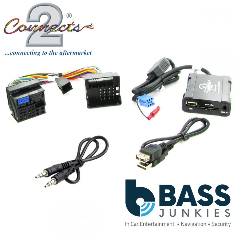 Connects2 CTARNUSB005 Renault Clio Megane Laguna Scenic Car USB SD AUX Interface Adapter