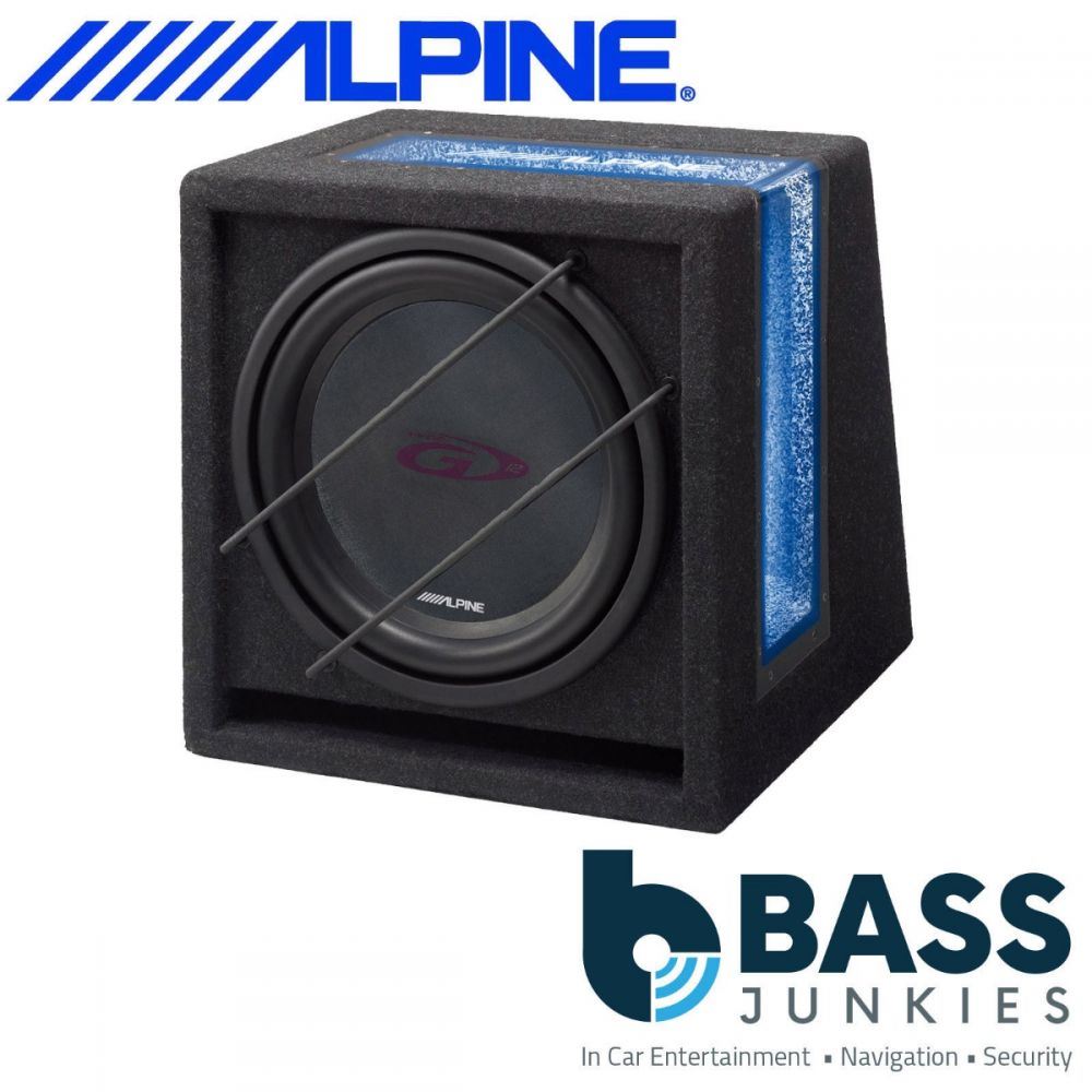 Alpine SBG-1224BR 12" 800 Watts 4 Ohm Bass Reflex Car Subwoofer